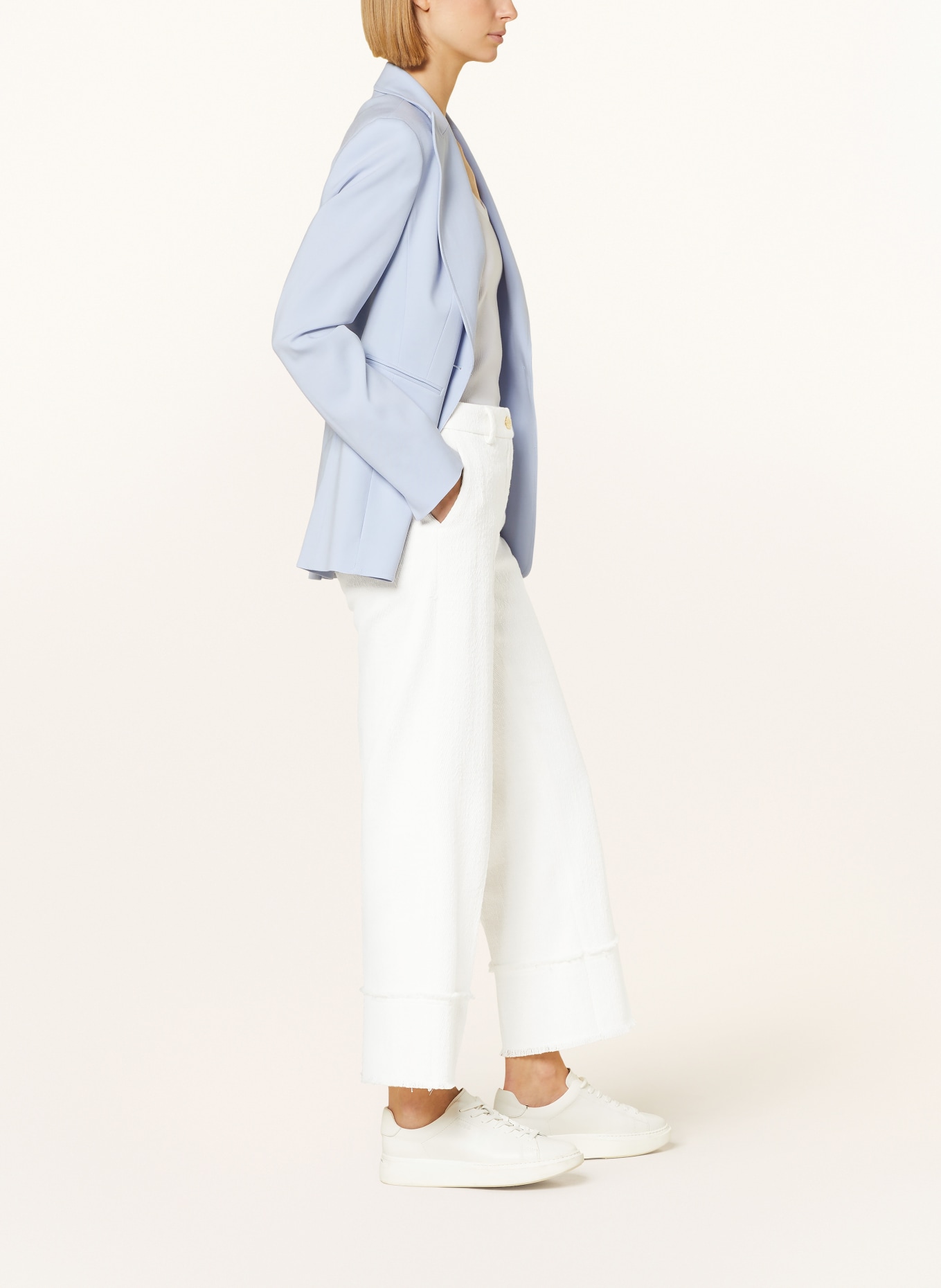 SEDUCTIVE 7/8 trousers MIA, Color: WHITE (Image 4)