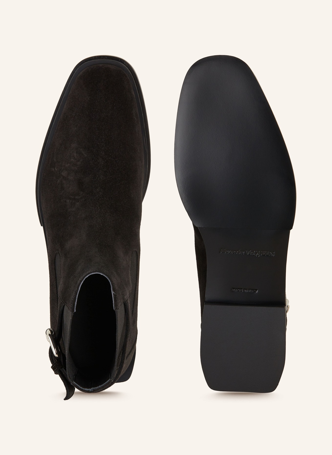 Alexander McQUEEN Ankle boots SLASH, Color: BLACK (Image 5)