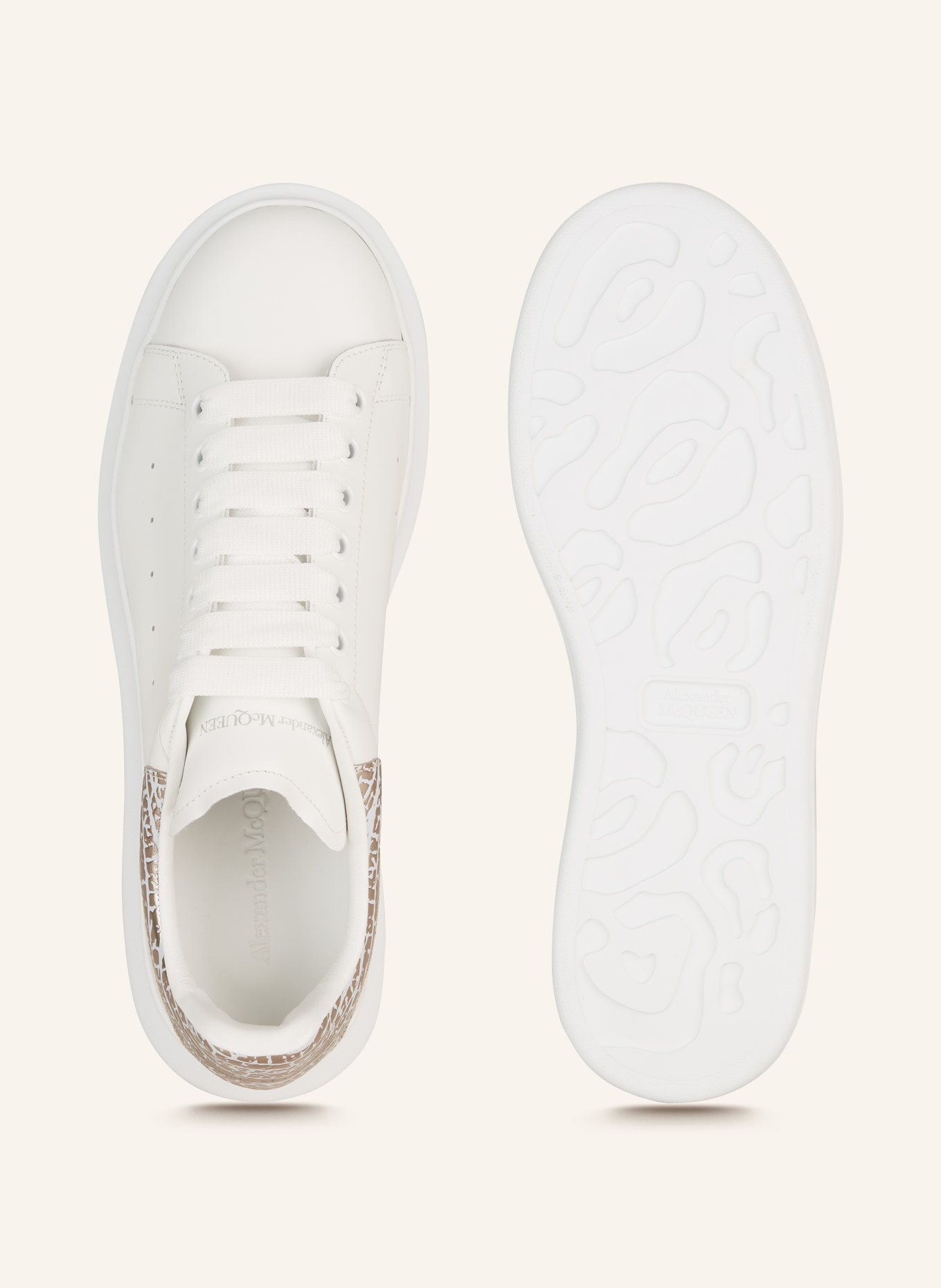 Alexander McQUEEN Sneakers, Color: WHITE/ SILVER (Image 5)