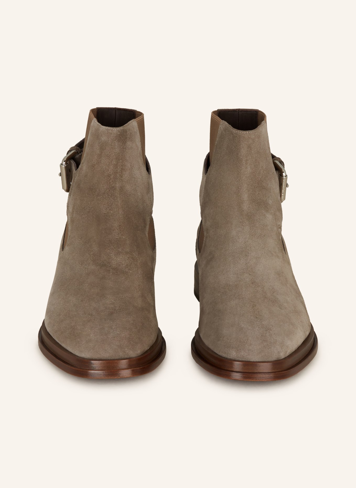 Alexander McQUEEN Chelsea boots SLASH, Color: GRAY (Image 3)
