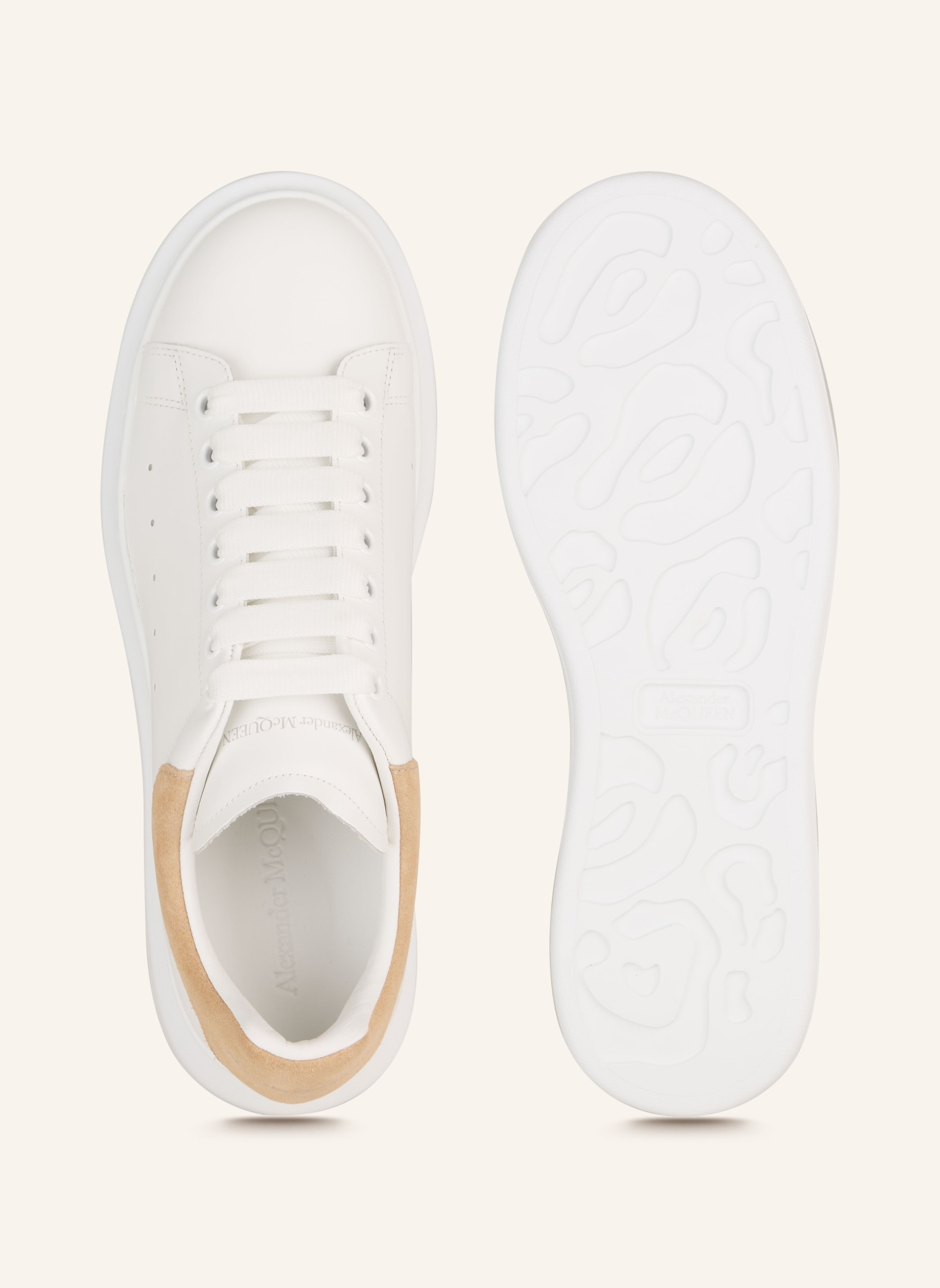 Alexander McQUEEN Sneakers, Color: WHITE/ BEIGE (Image 5)