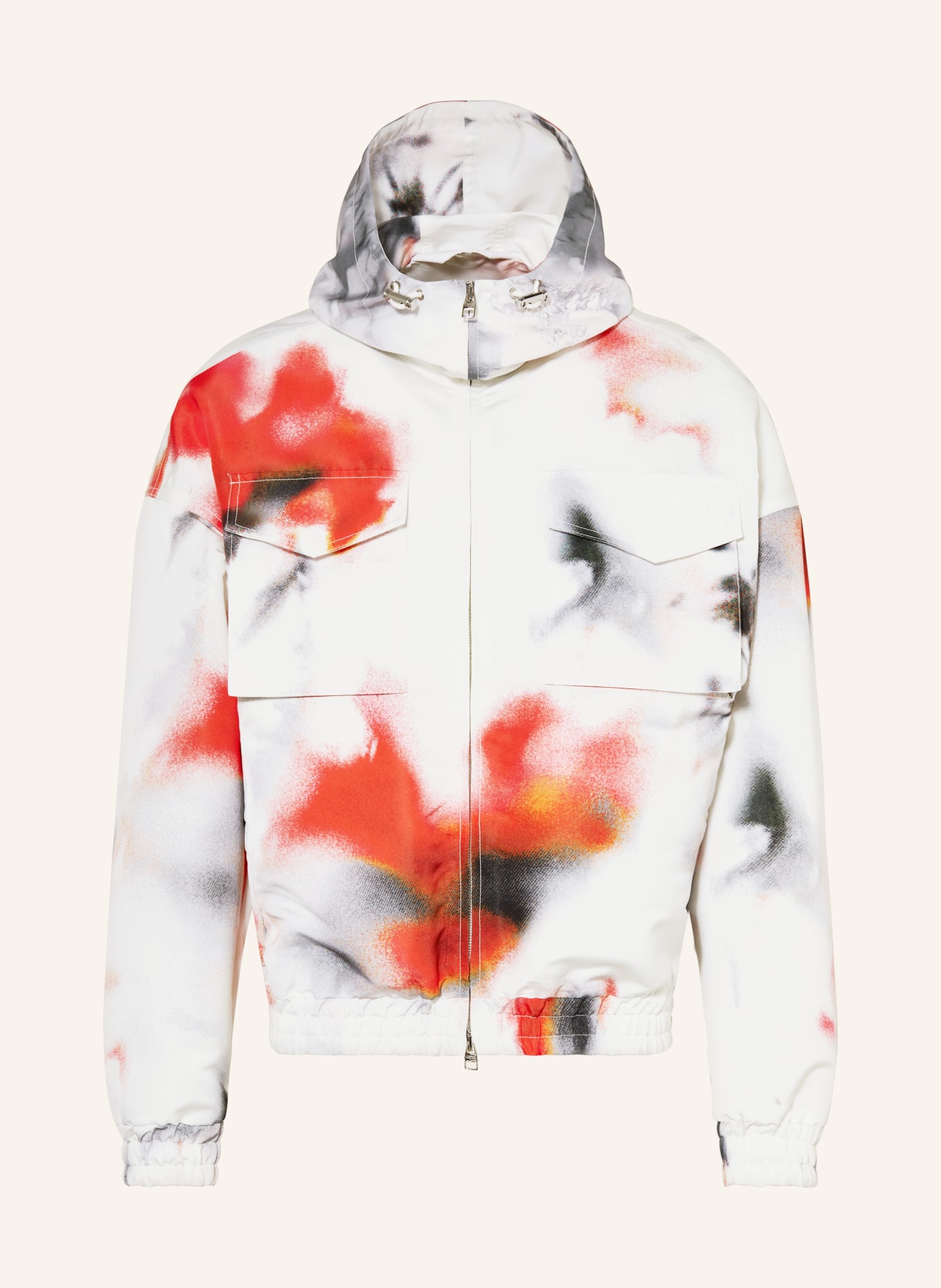 Alexander McQUEEN Jacket, Color: WHITE/ ORANGE/ BLACK (Image 1)