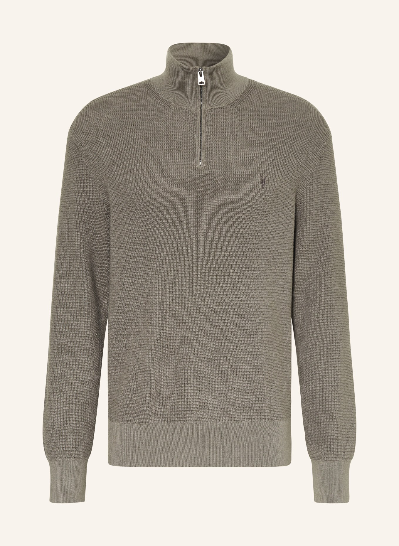 Khaki half zip jumper sale