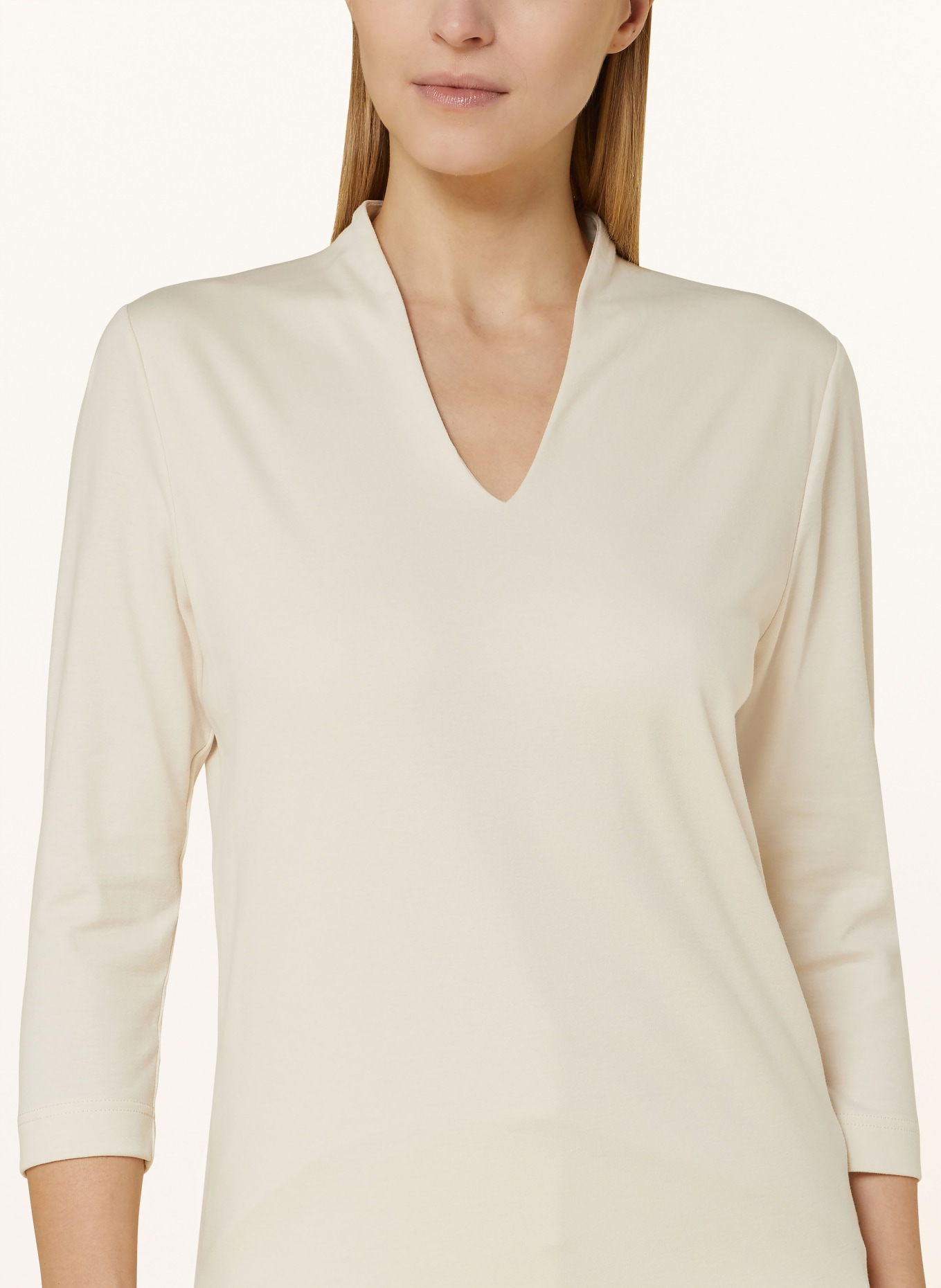 efixelle Shirt mit 3/4-Arm, Farbe: CREME (Bild 4)