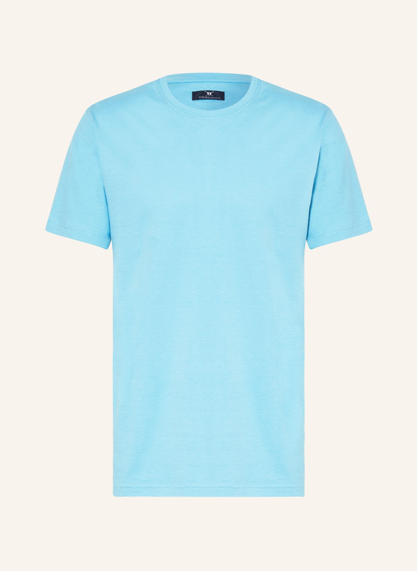 STROKESMAN'S Pajama shirt, Color: BLUE (Image 1)