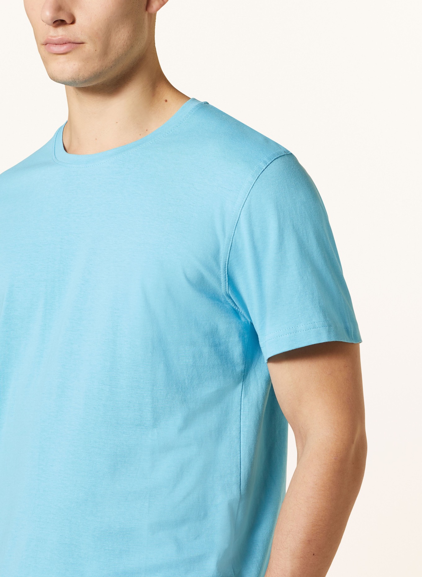 STROKESMAN'S Pajama shirt, Color: BLUE (Image 4)