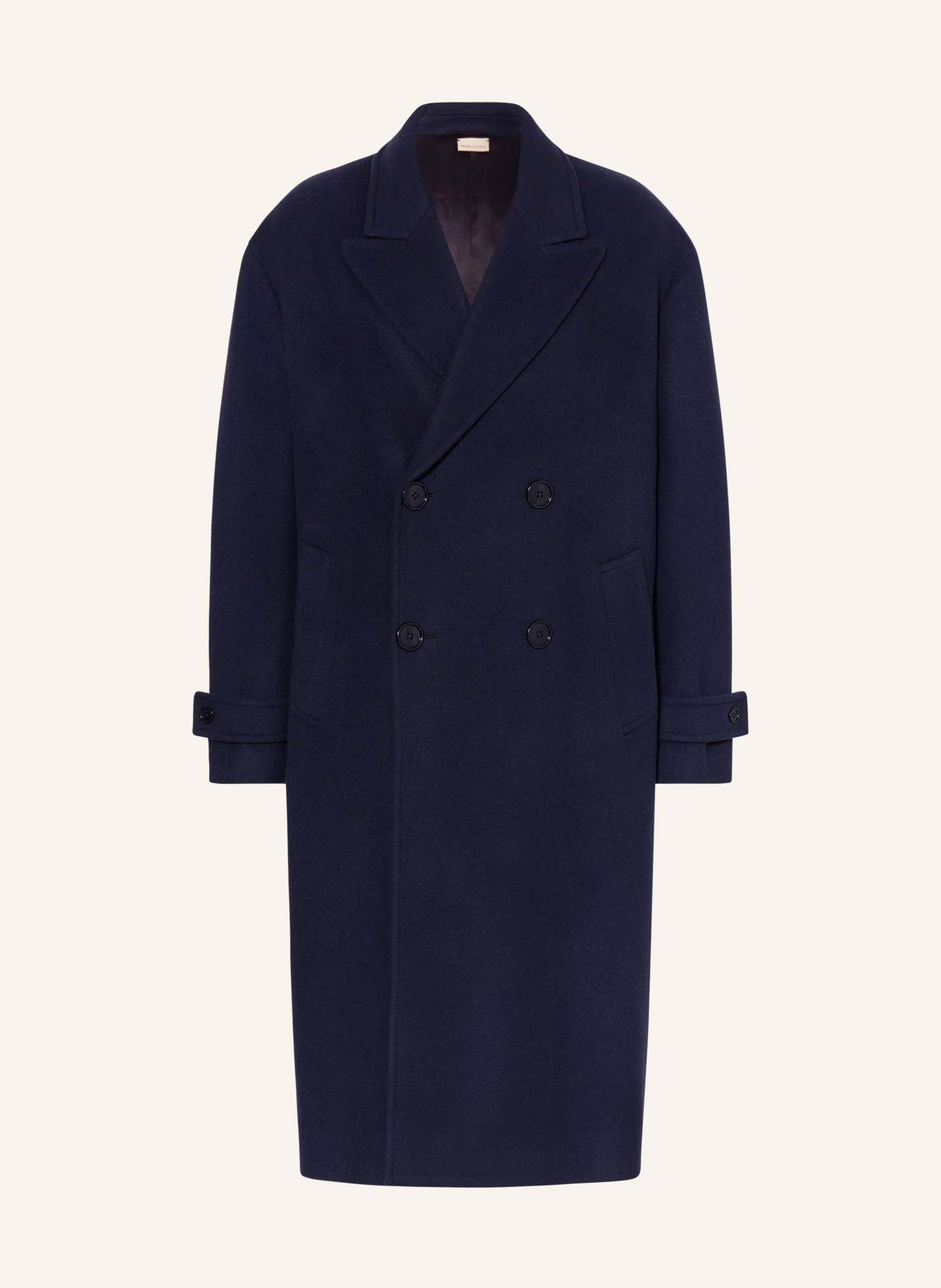 GUCCI Wool coat, Color: DARK BLUE (Image 1)