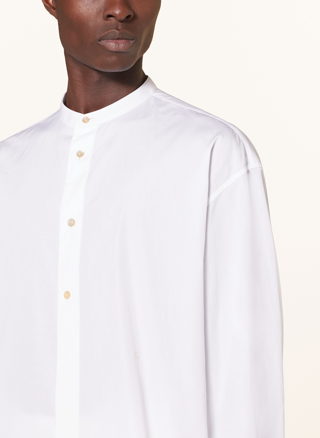 GUCCI Shirt comfort fit, Color: WHITE (Image 4)