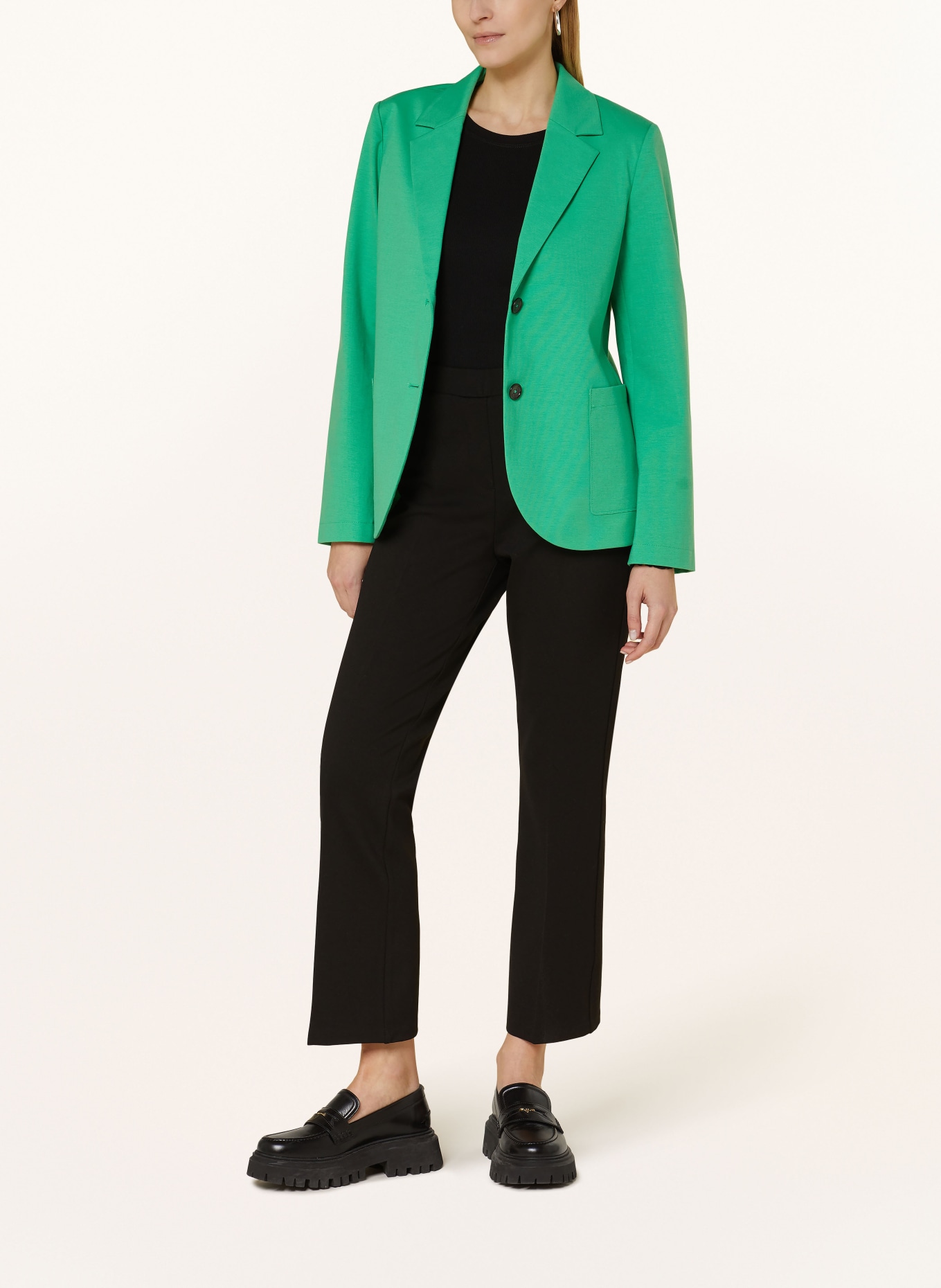 Marc O'Polo Jersey blazer, Color: GREEN (Image 2)