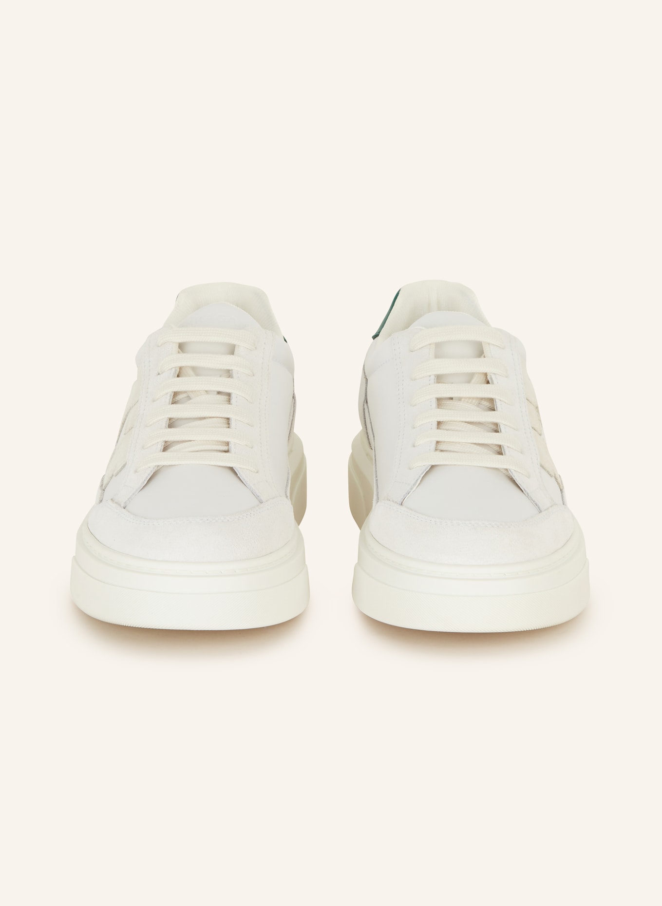 FERRAGAMO Sneakers CASSINA, Color: WHITE/ GREEN (Image 3)