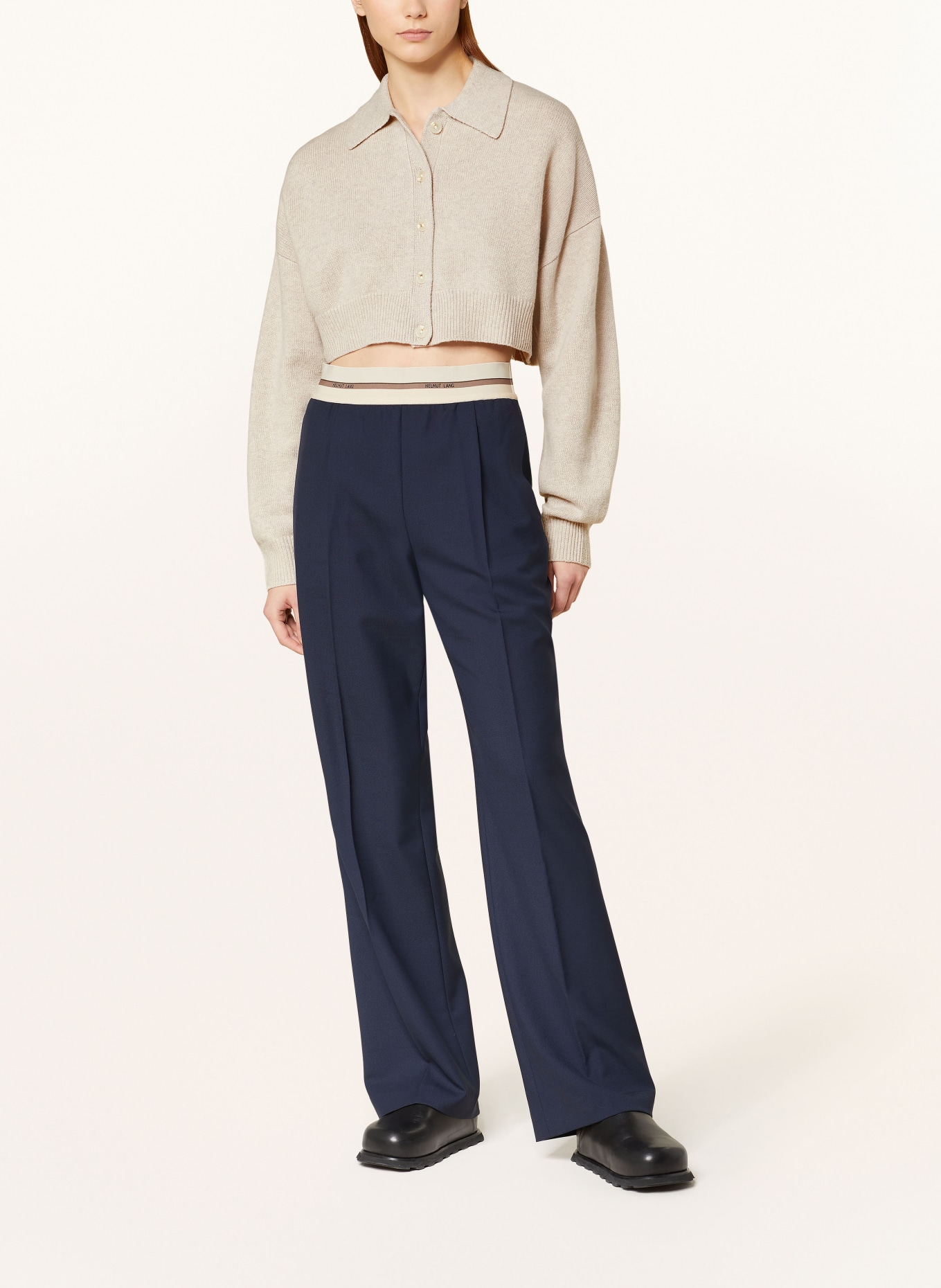 Filippa K Cropped cardigan, Color: TAUPE (Image 2)