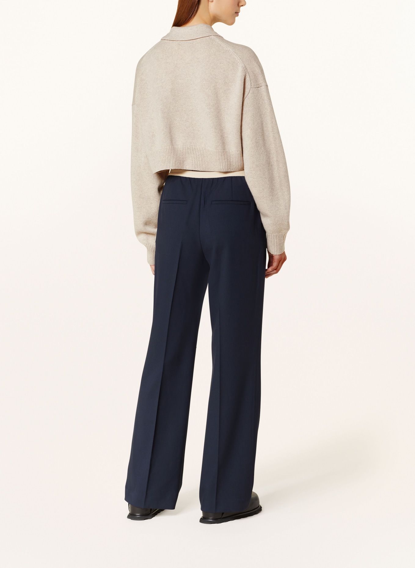 Filippa K Cropped cardigan, Color: TAUPE (Image 3)