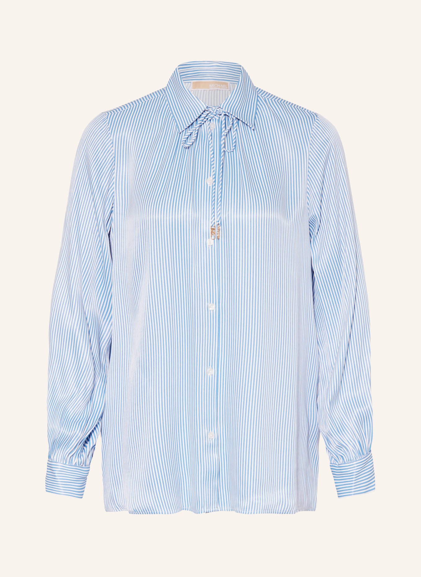 MICHAEL KORS Shirt blouse, Color: BLUE/ WHITE (Image 1)