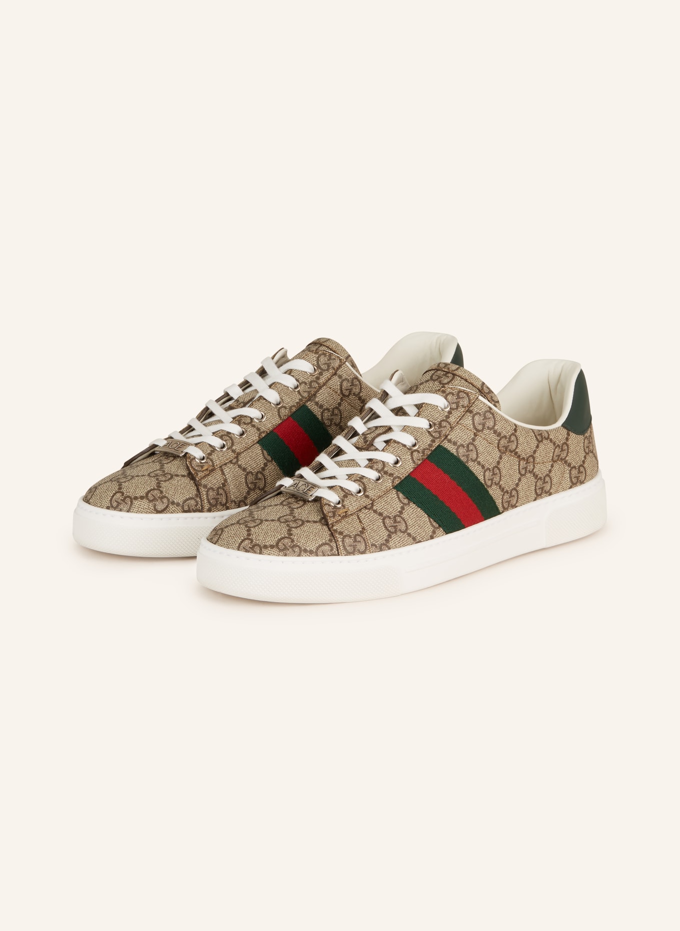 Gucci Ace Gg Embellished Sneakers | italist