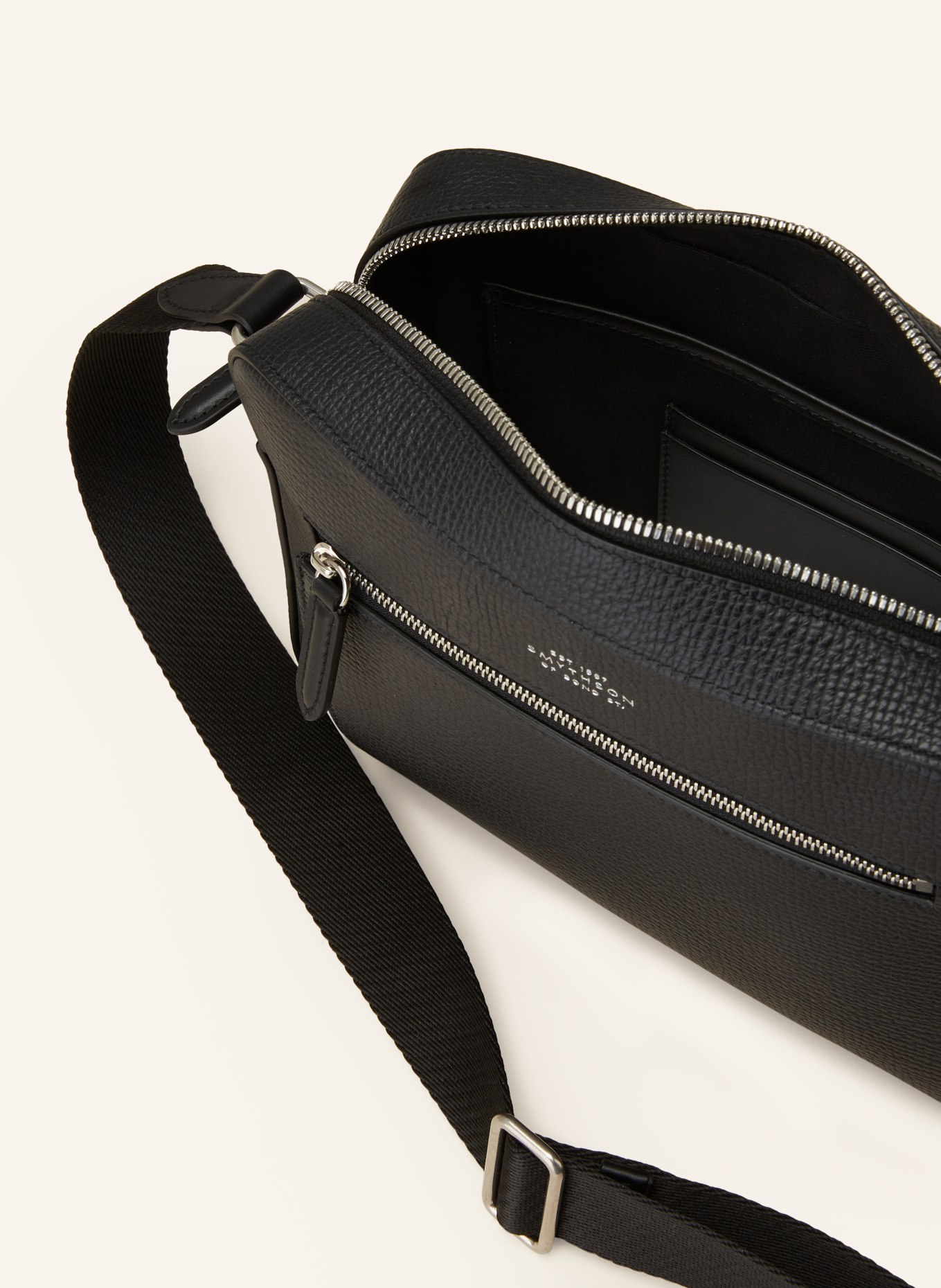 SMYTHSON Crossbody bag LUDLOW, Color: BLACK (Image 3)