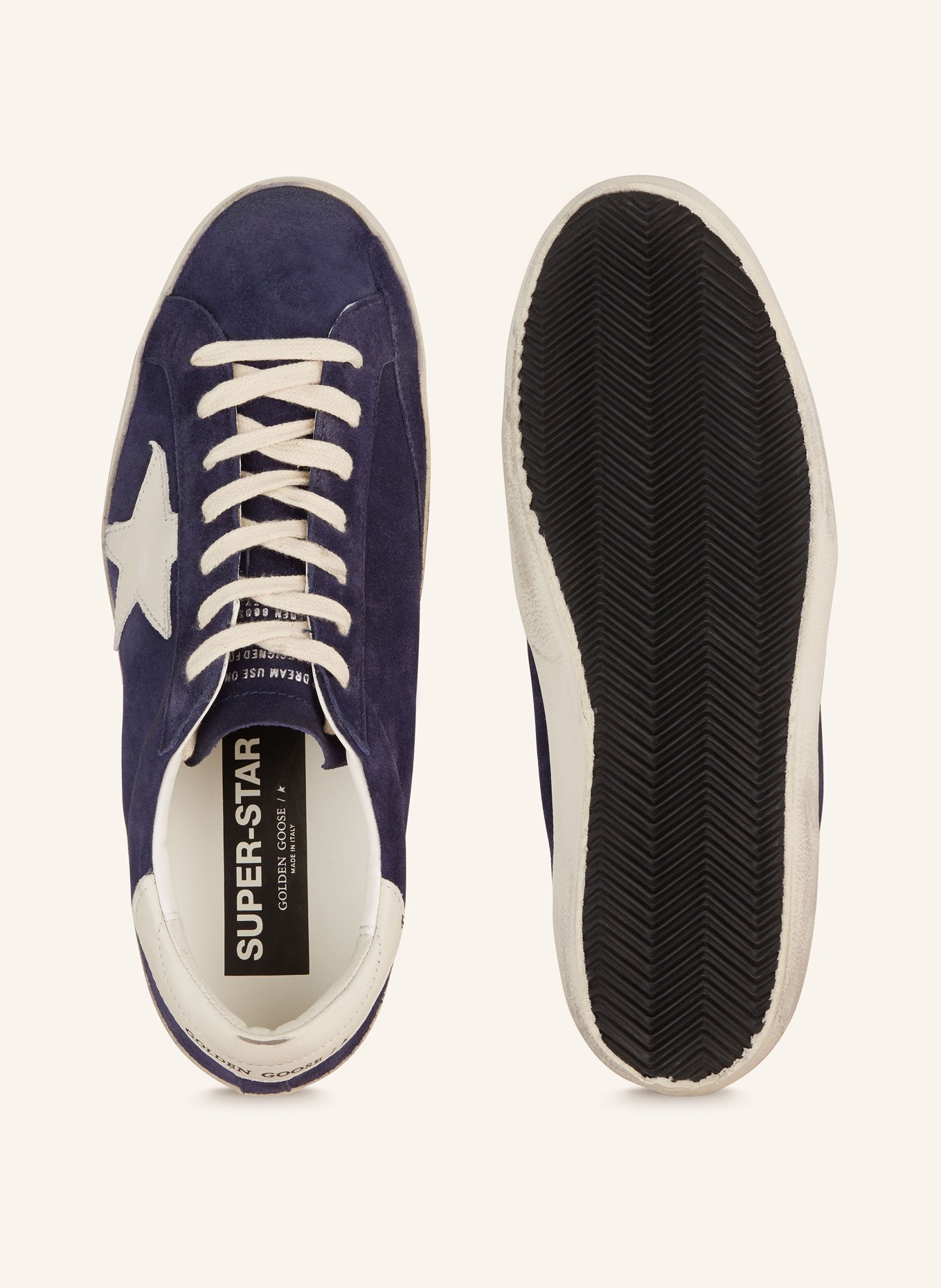 GOLDEN GOOSE Sneakers SUPERSTAR, Color: BLUE/ WHITE (Image 5)