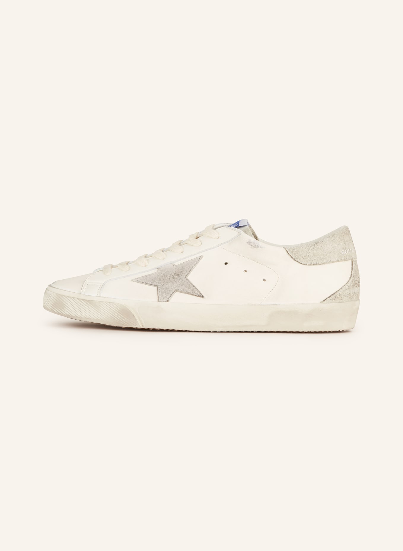 GOLDEN GOOSE Sneakers SUPERSTAR, Color: WHITE/ GRAY (Image 4)