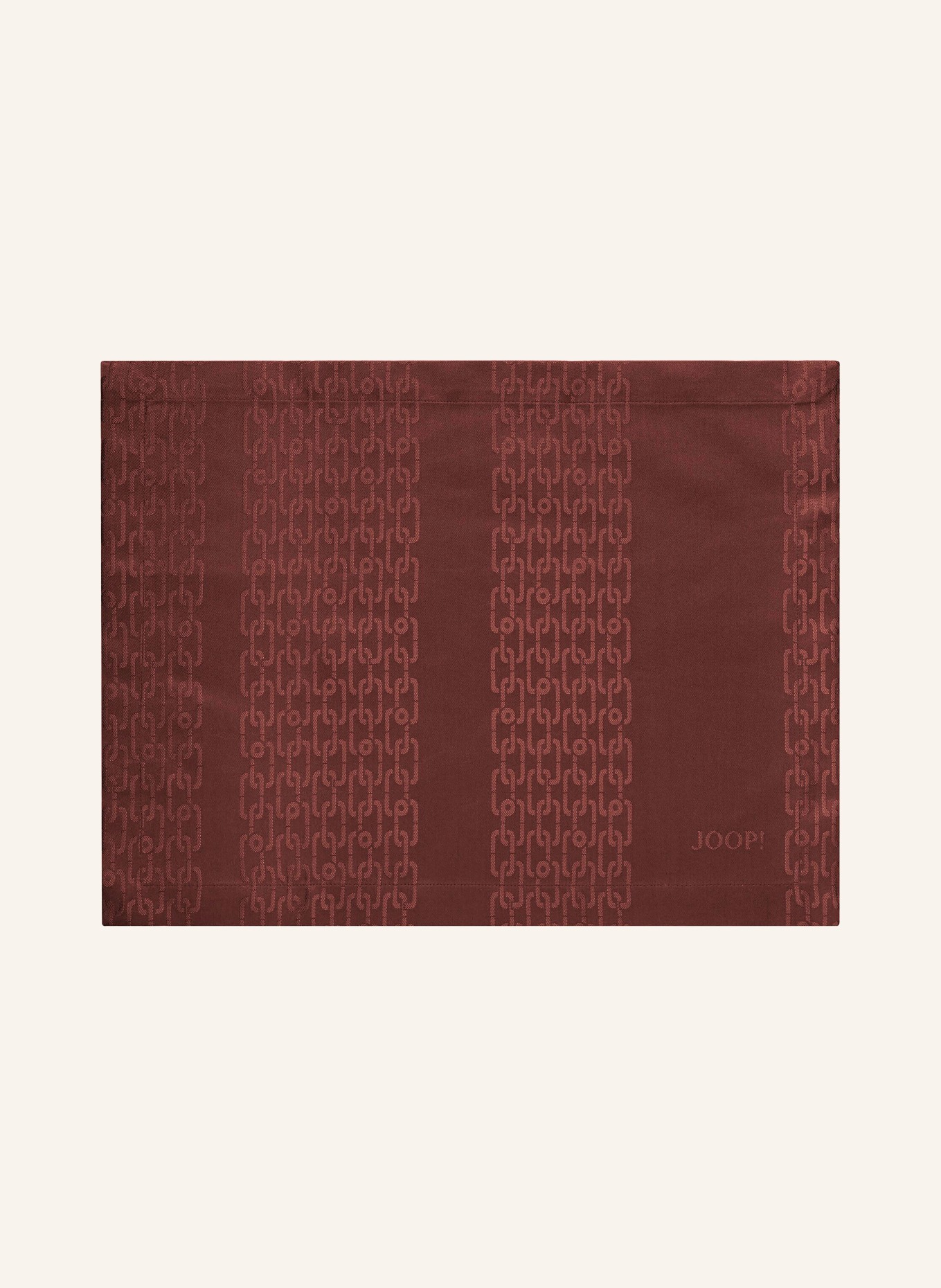 JOOP! Set of 2 placemats JOOP! CHAINS, Color: DARK RED (Image 2)