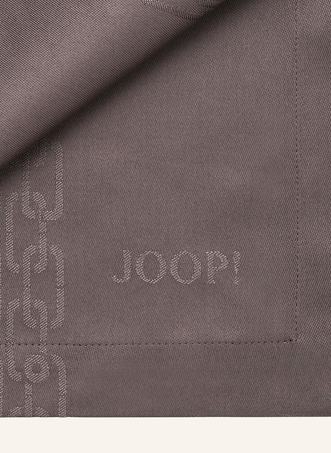 JOOP! 2-częściowy zestaw serwetek JOOP! CHAINS, Kolor: SZAROBRĄZOWY (Obrazek 2)