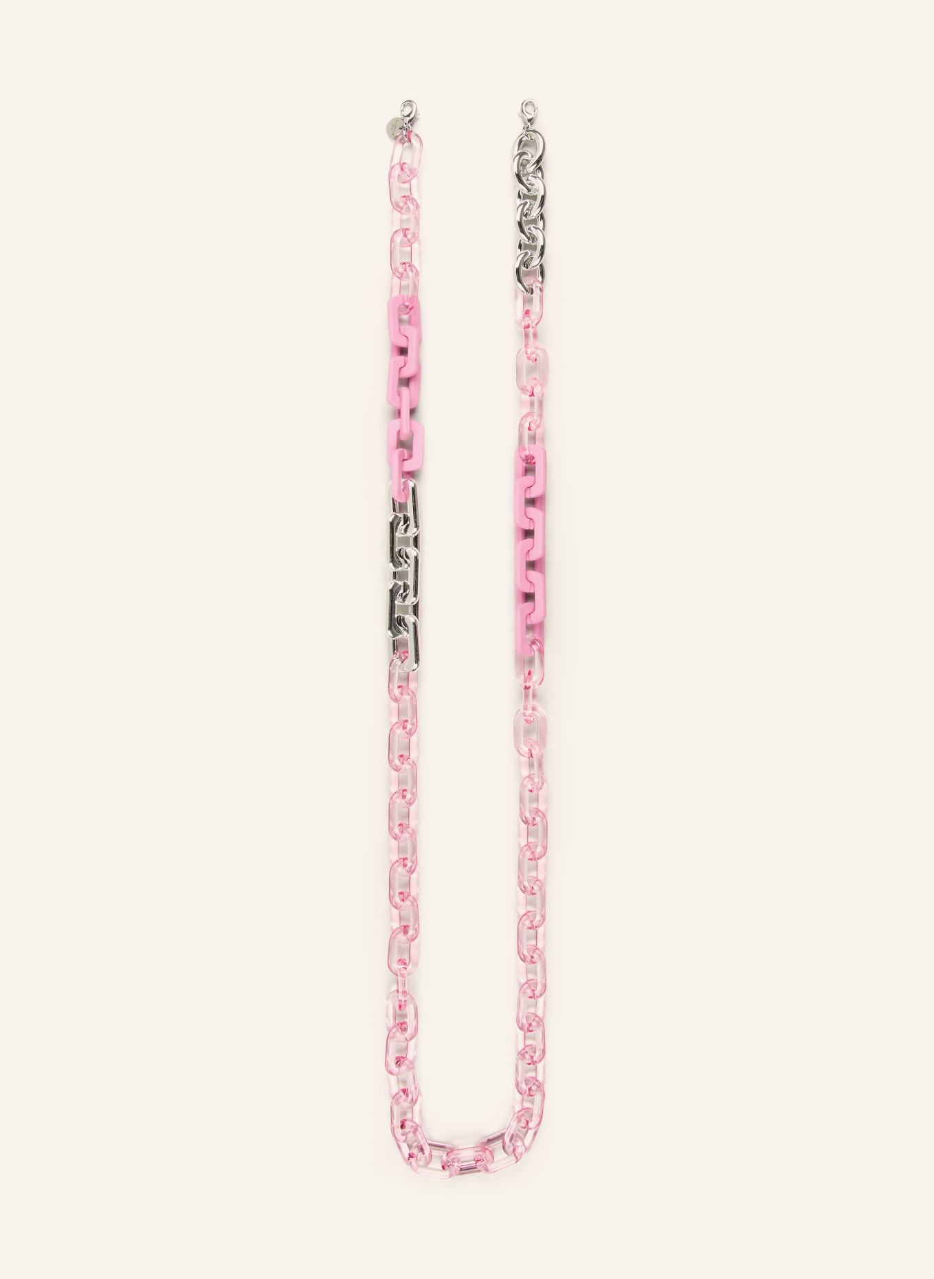 CHEEKY CHAIN MUNICH Smartphone chain FUNKY, Color: PINK/ SILVER (Image 1)