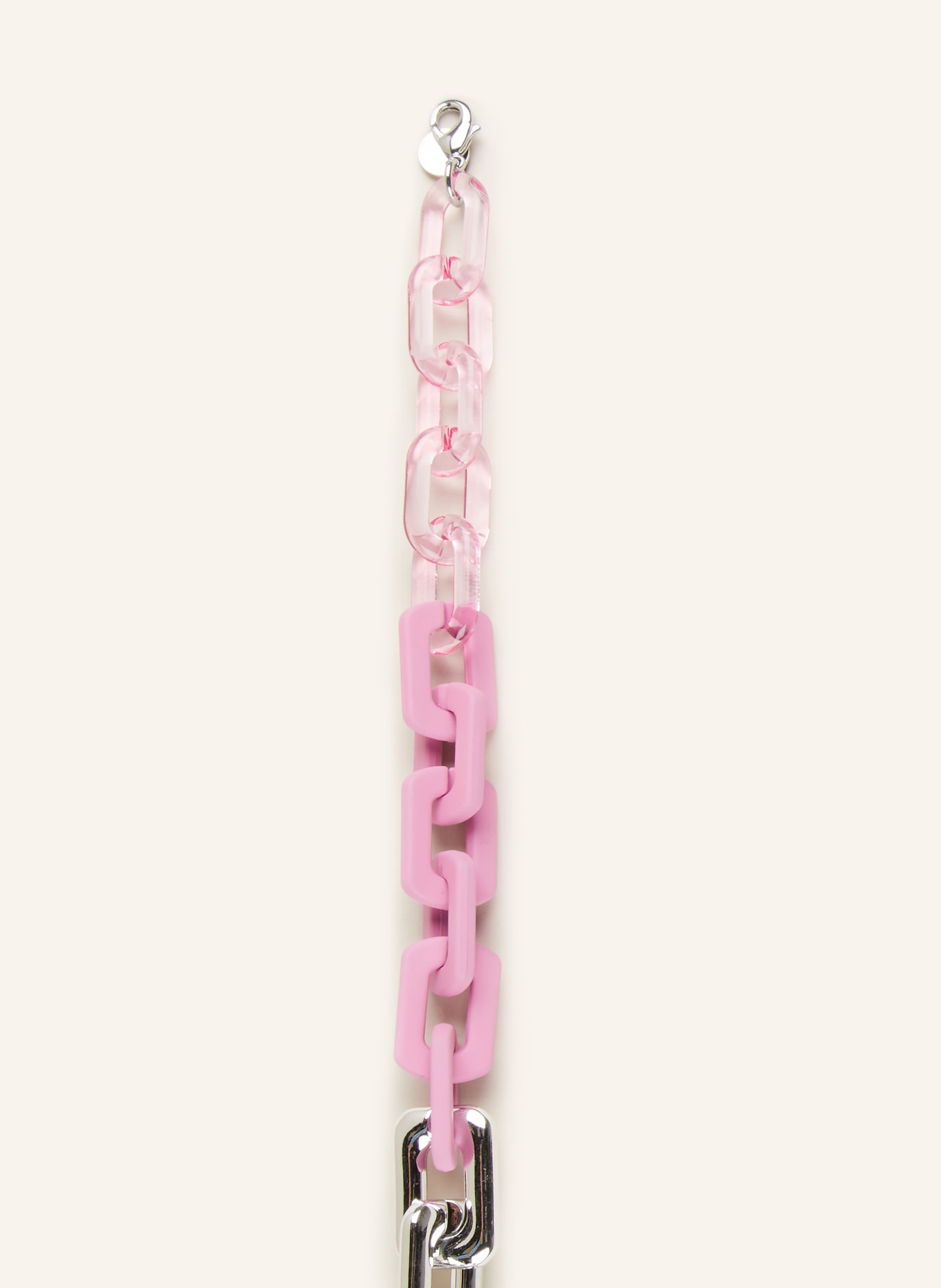 CHEEKY CHAIN MUNICH Smartphone chain FUNKY, Color: PINK/ SILVER (Image 2)