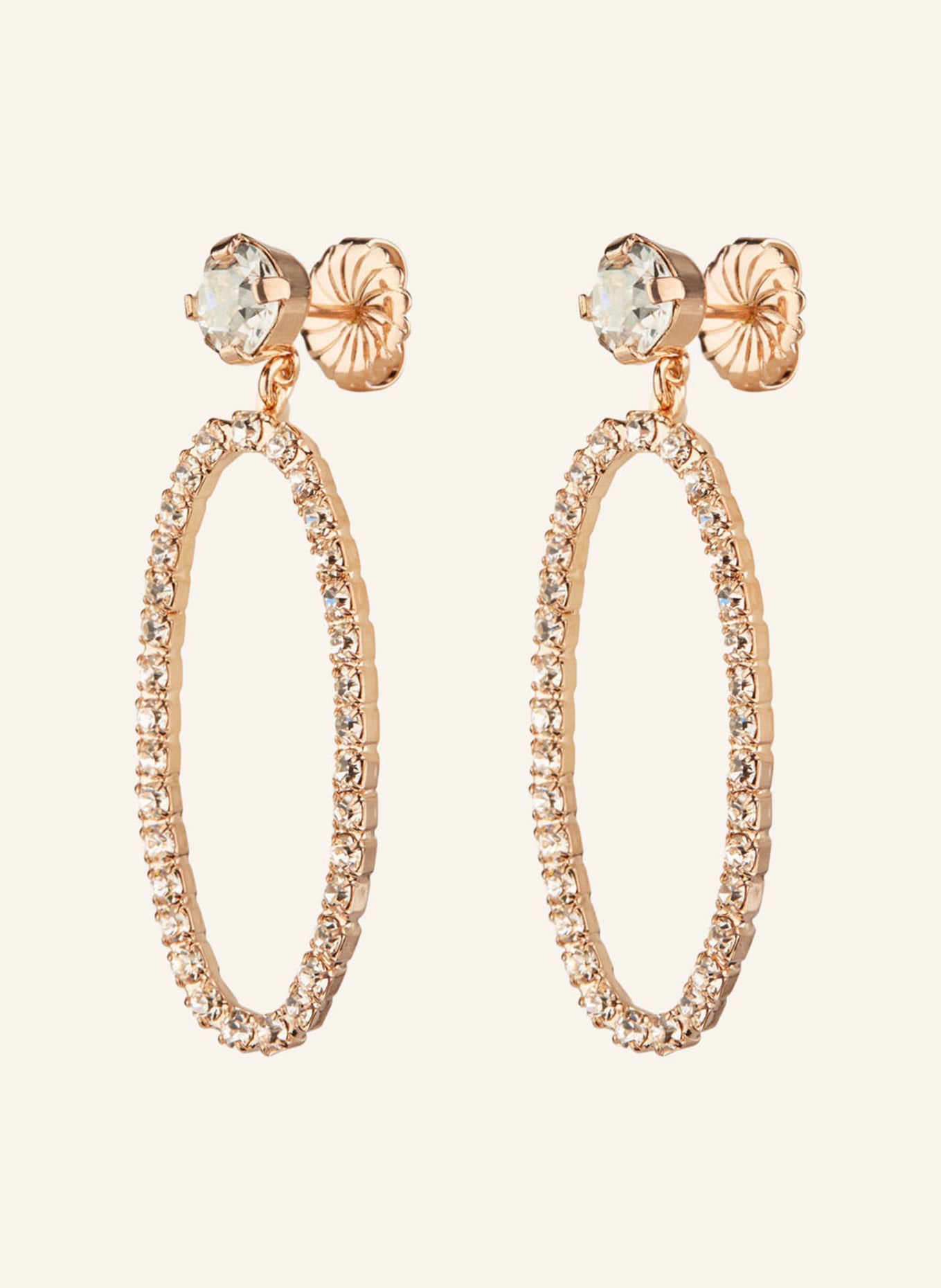 Seenberg Dangle earrings, Color: ROSE GOLD (Image 2)