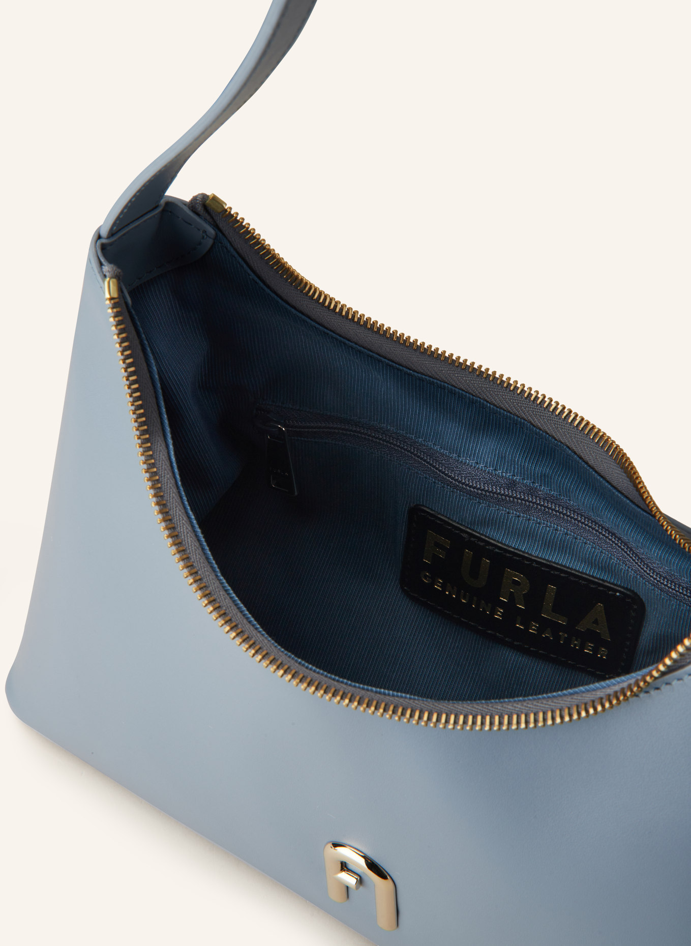 FURLA Shoulder bag FURLA DIAMANTE, Color: BLUE GRAY (Image 3)