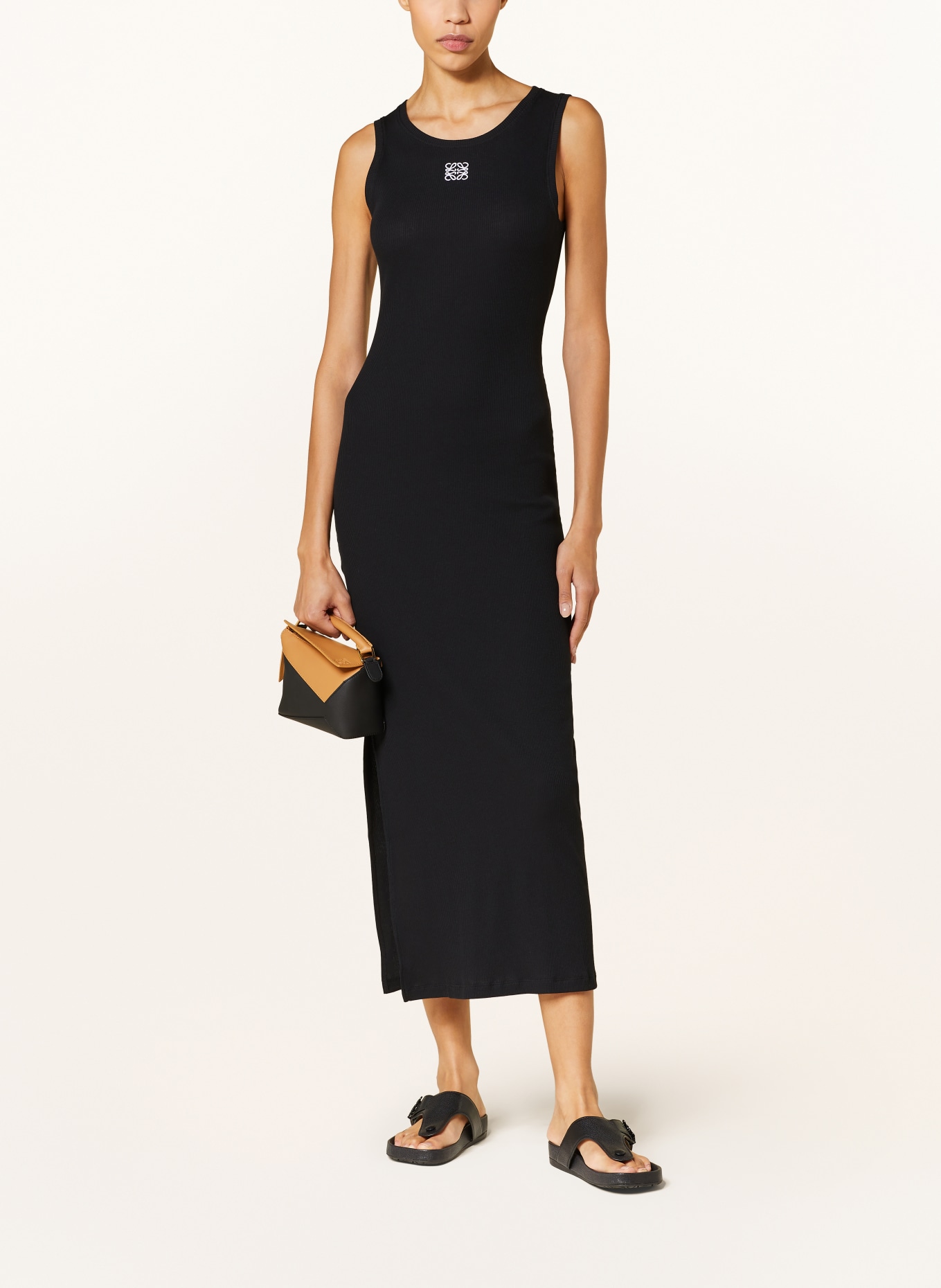 LOEWE Jersey dress, Color: BLACK (Image 2)
