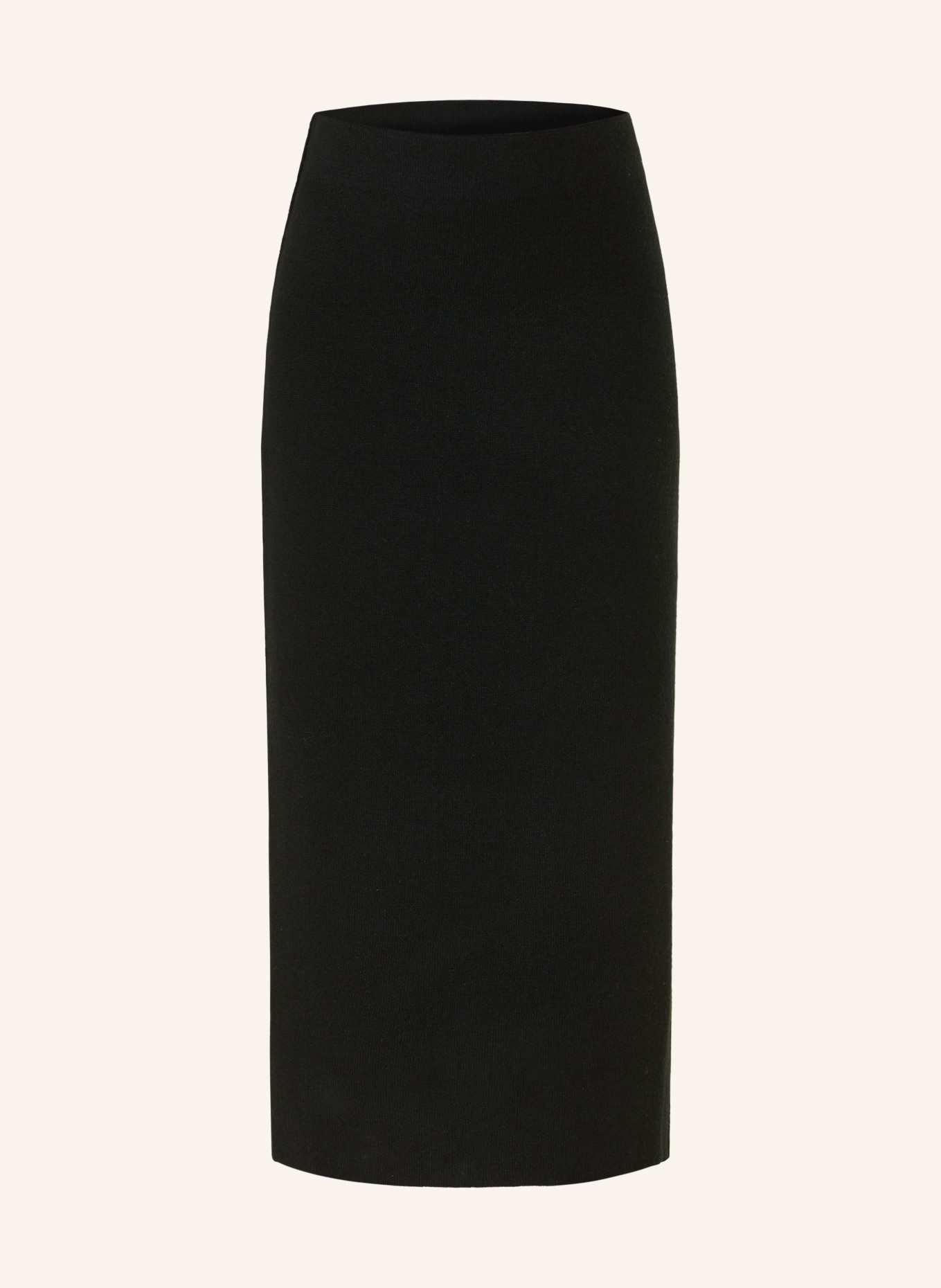 IRIS von ARNIM Úpletová sukně ABELLA z kašmíru, Barva: ČERNÁ (Obrázek 1)