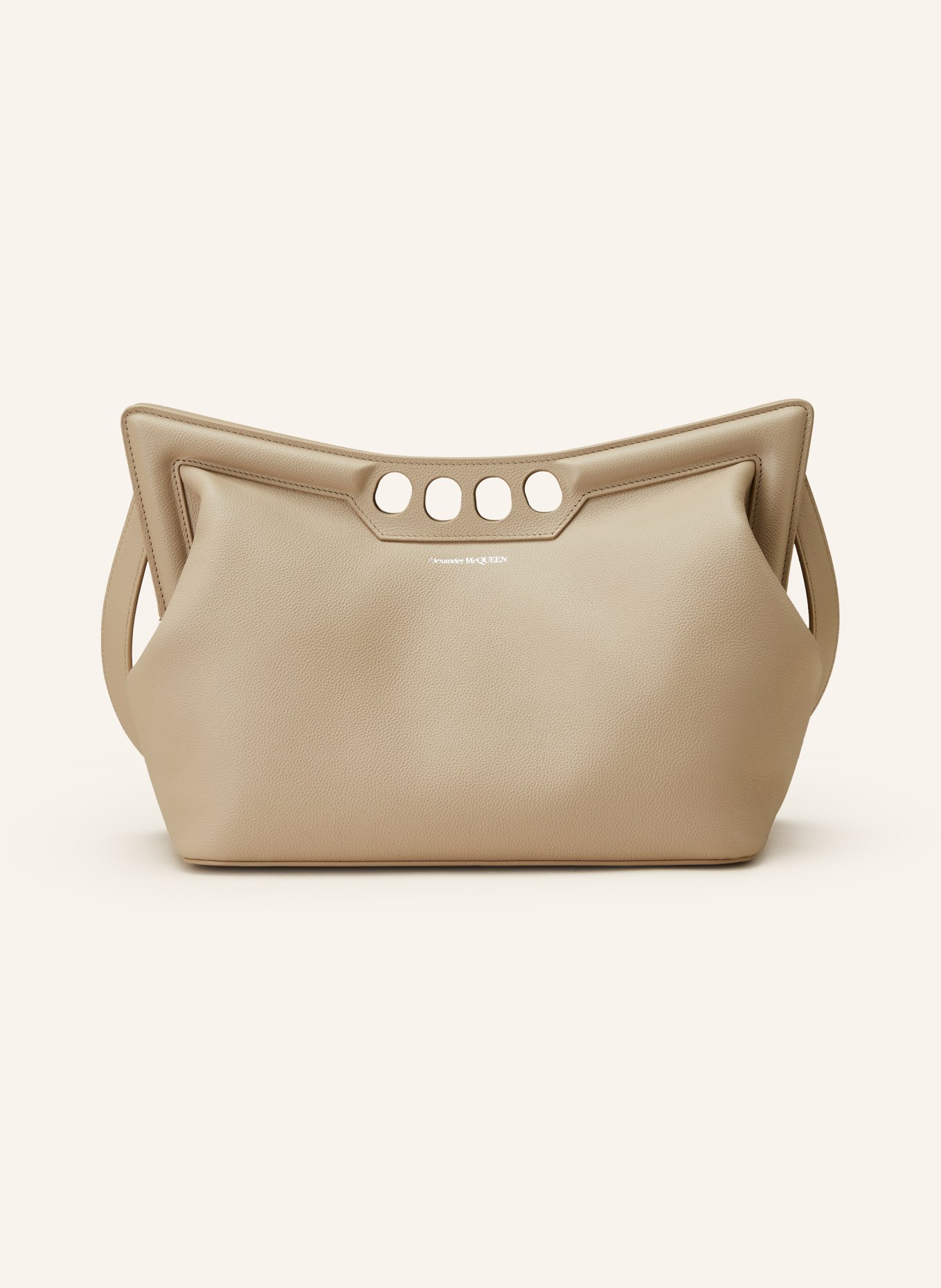 Alexander McQUEEN Crossbody bag THE PEAK with pouch, Color: CAMEL (Image 1)