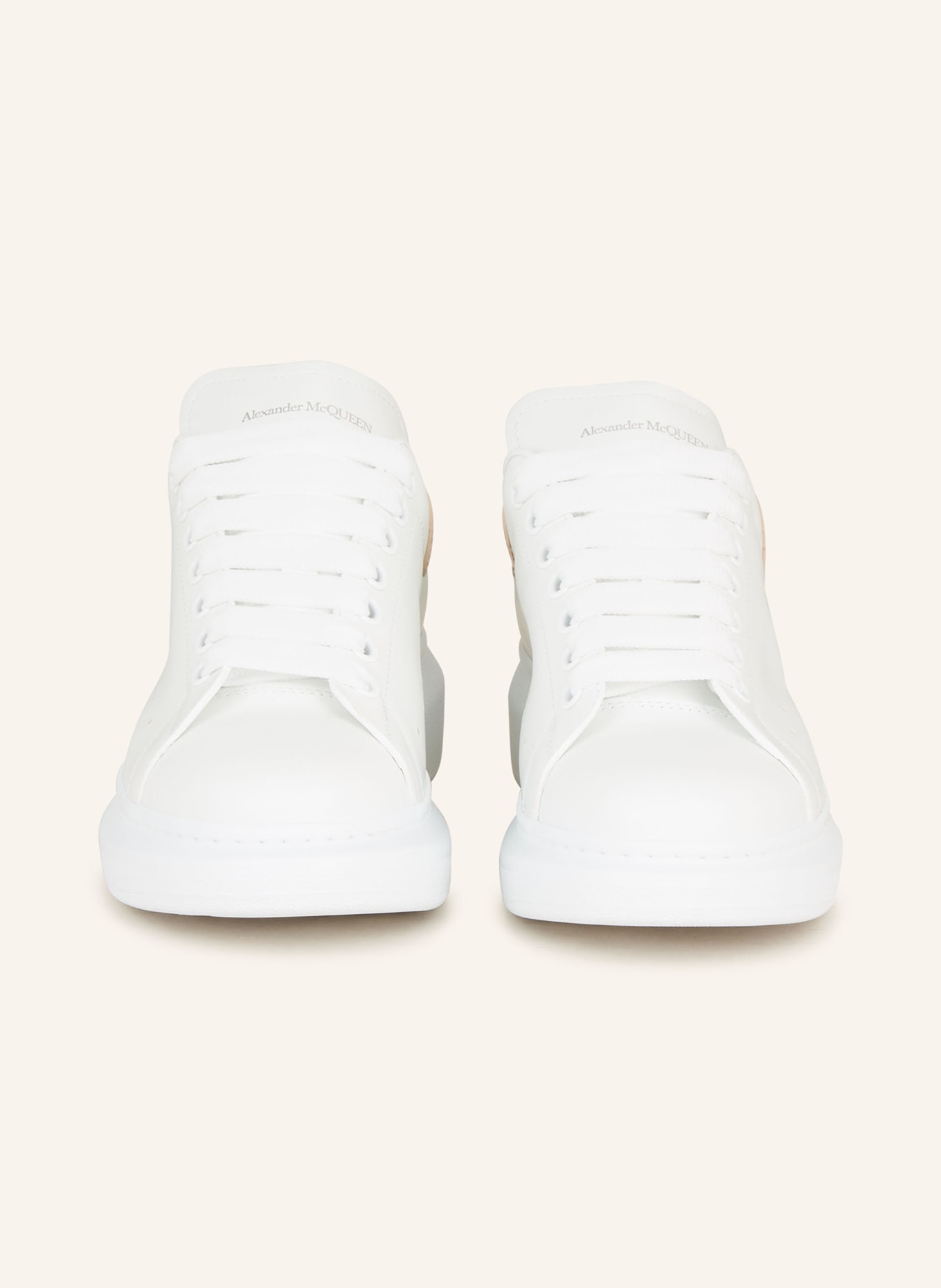 Alexander McQUEEN Sneakers, Color: WHITE/ CAMEL (Image 3)
