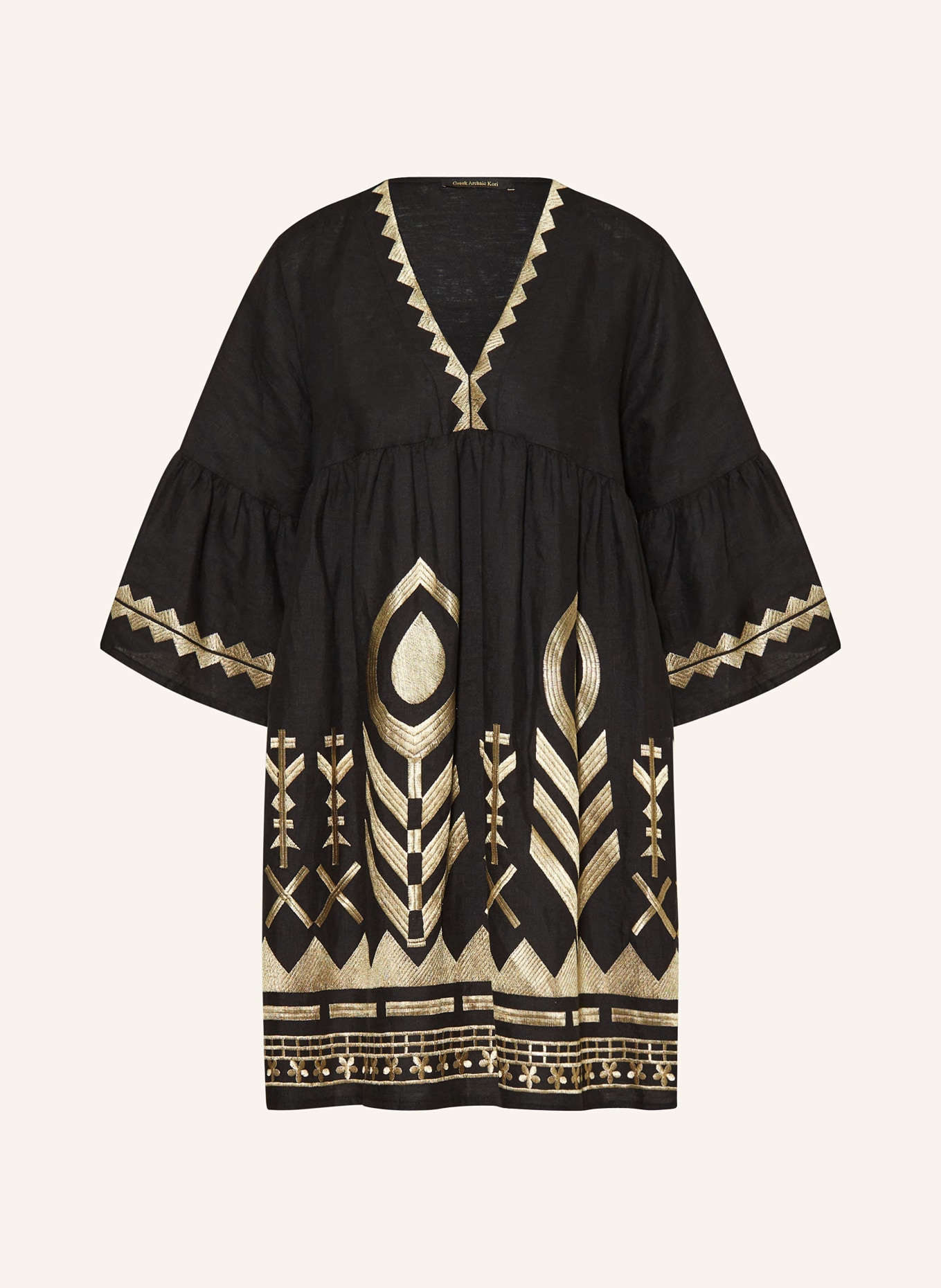 Black and gold beach dress outlet