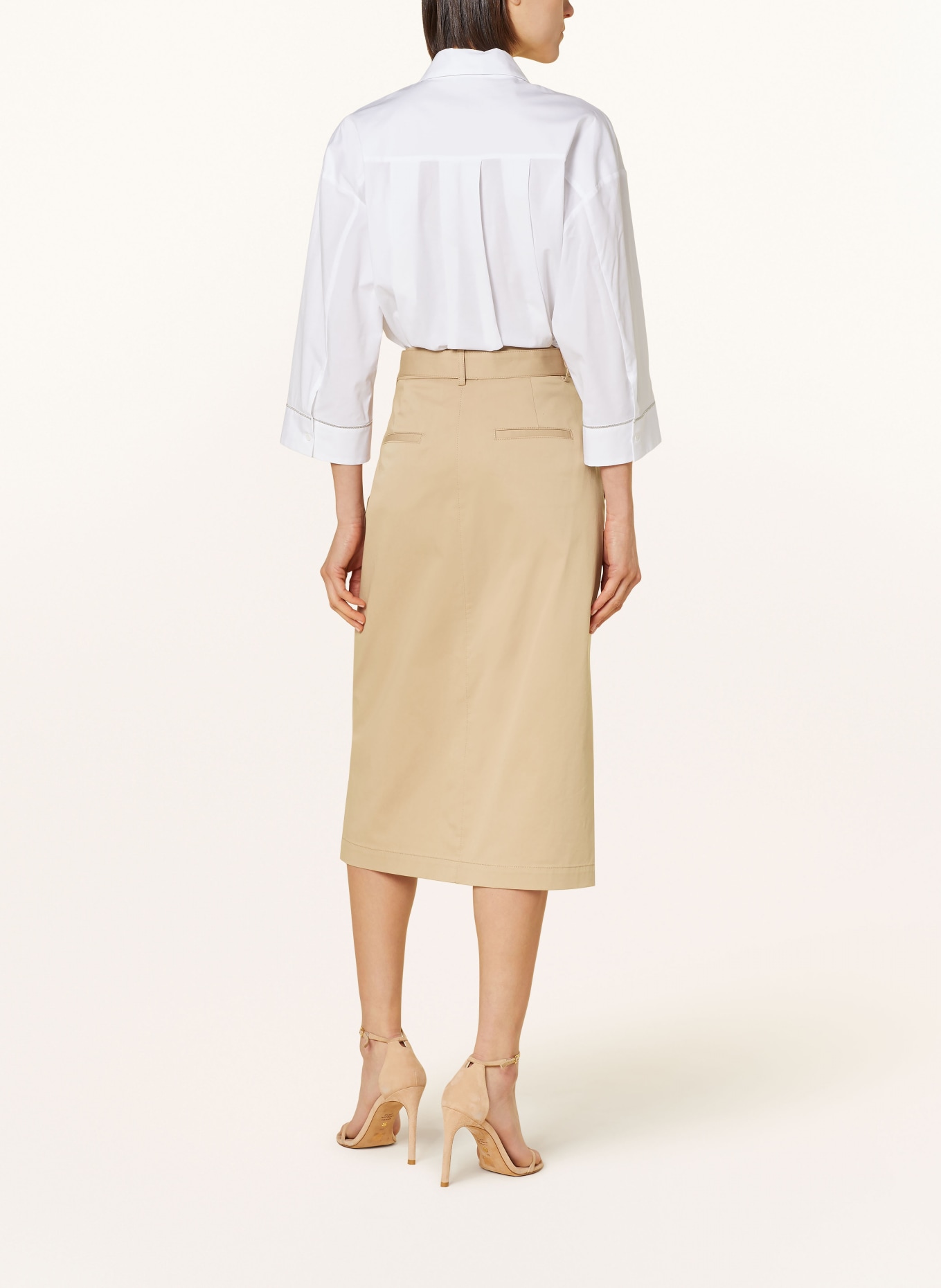 PESERICO Skirt, Color: BEIGE (Image 3)