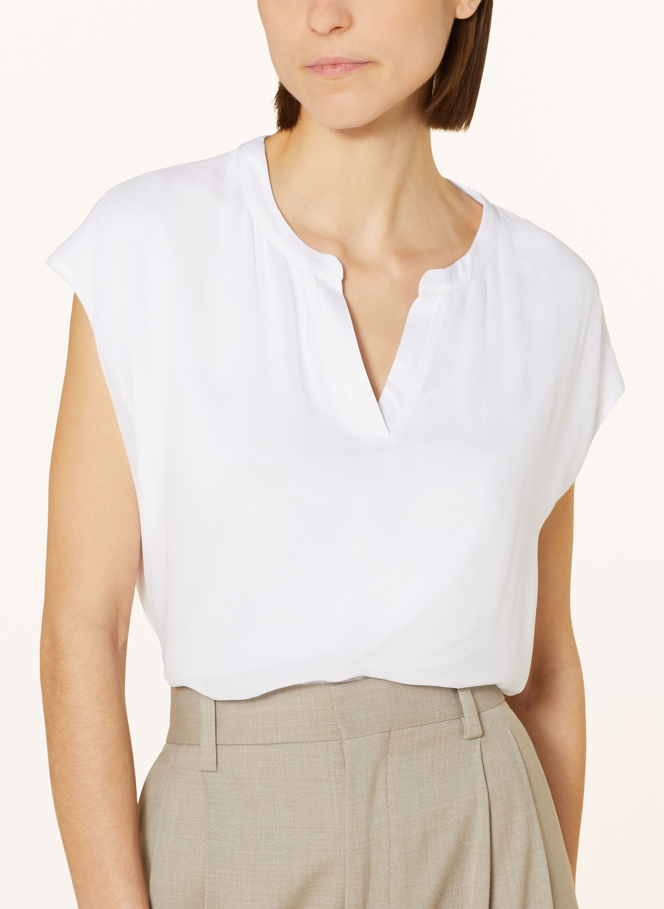 darling harbour Blouse top, Color: WEISS WEISS (Image 4)