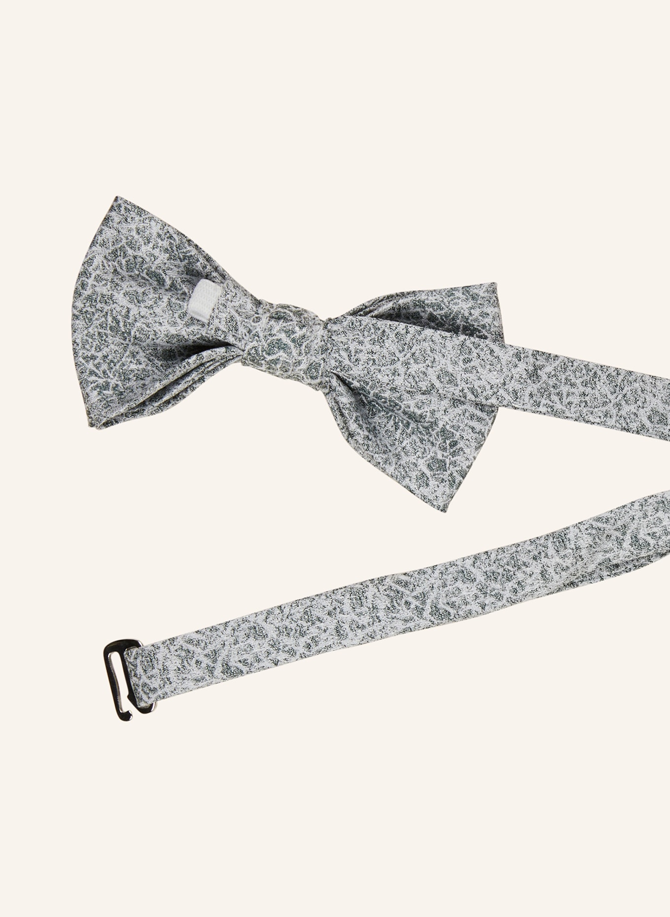 WILVORST Set: Bow tie and pocket square, Color: GREEN (Image 3)