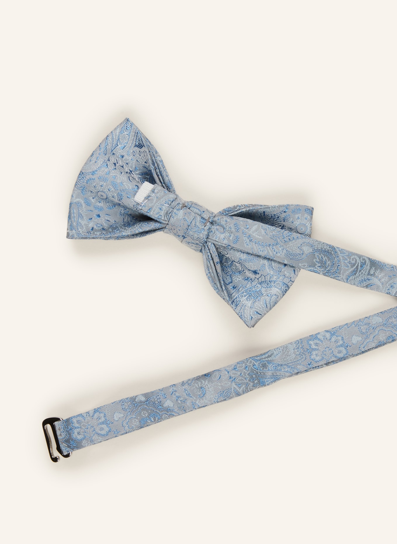 WILVORST Set: Bow tie and pocket square, Color: LIGHT BLUE (Image 3)