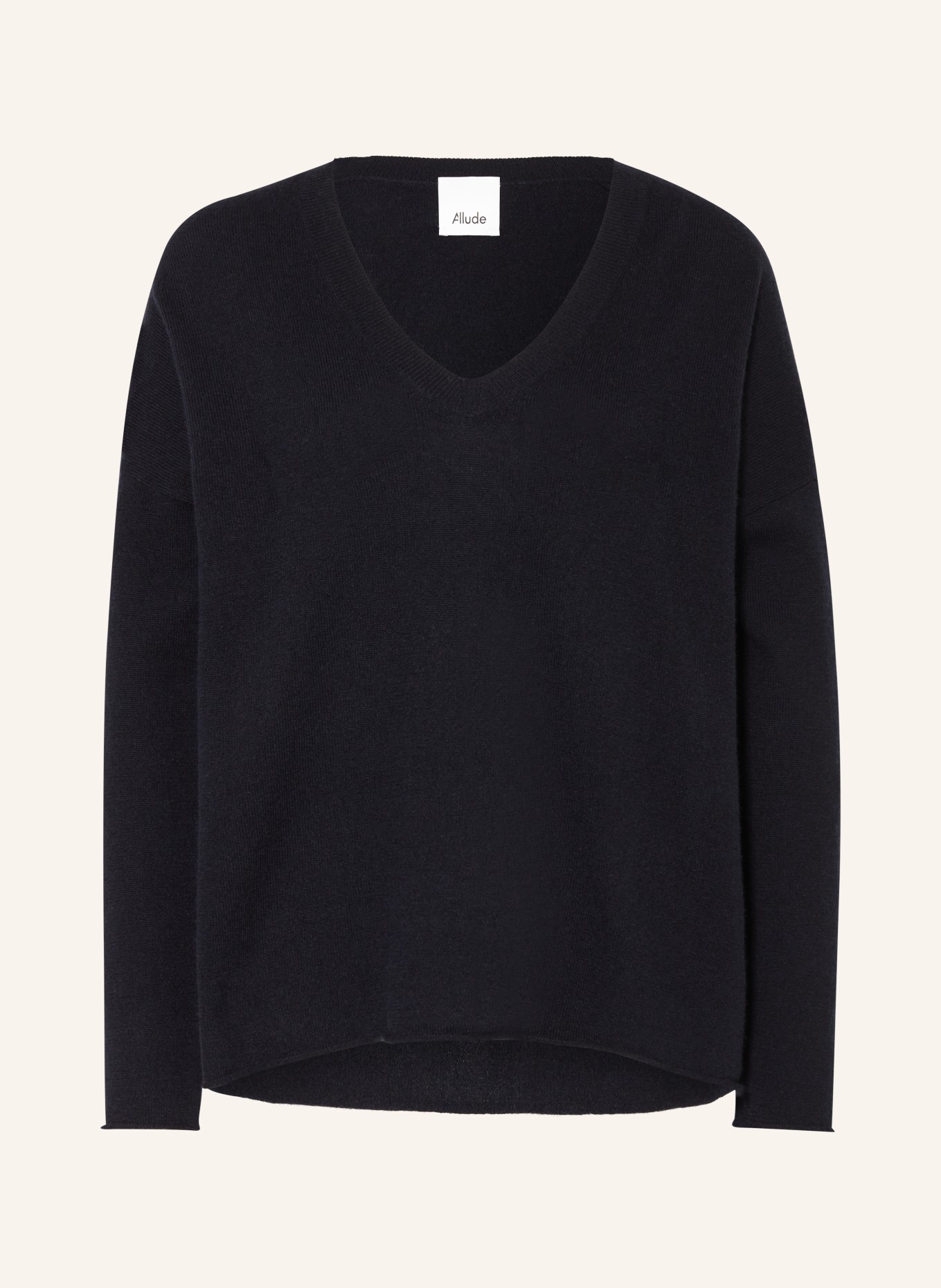 ALLUDE Cashmere-Pullover, Farbe: SCHWARZ (Bild 1)