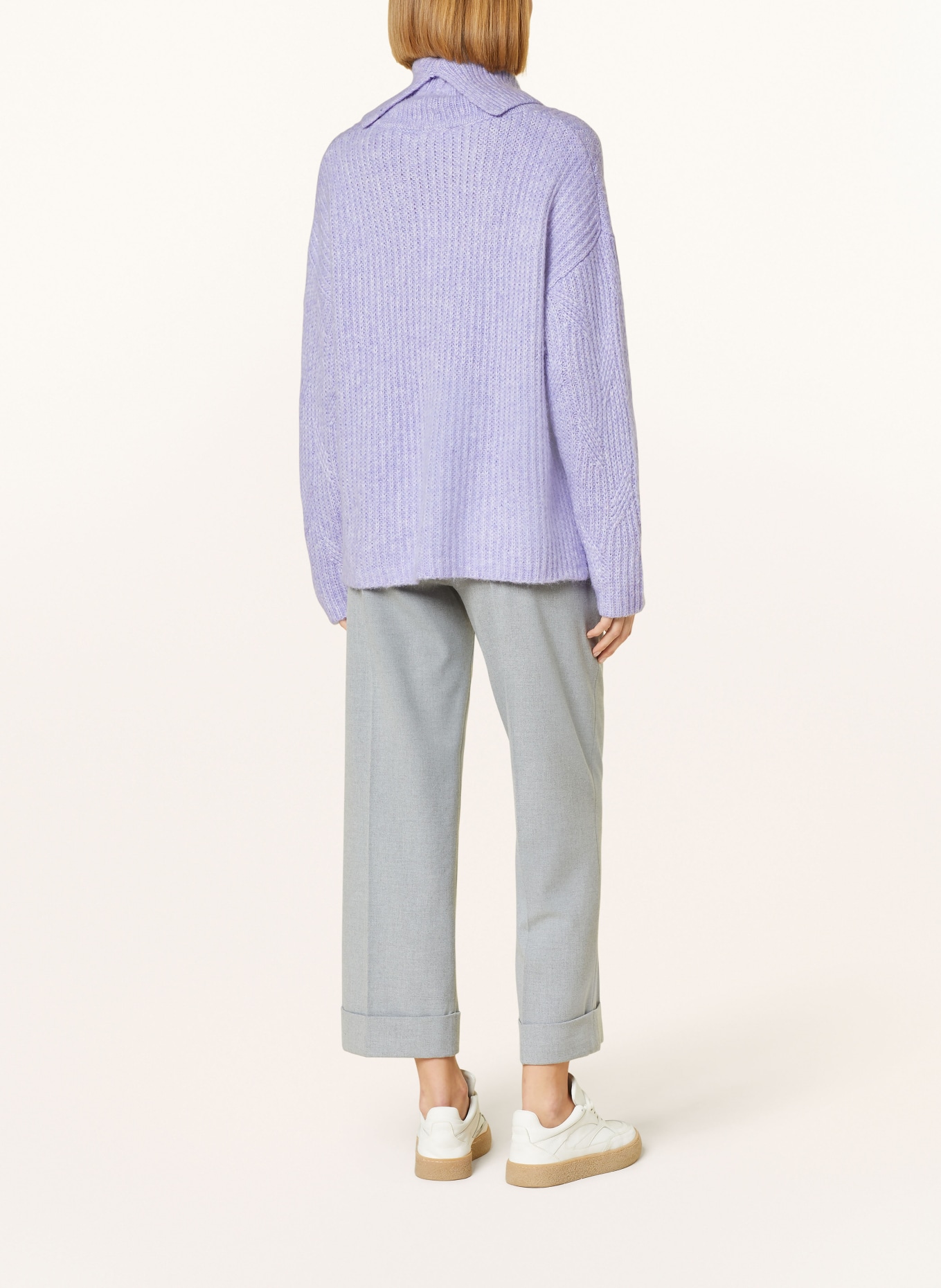 OPUS Turtleneck sweater PAKYA, Color: PURPLE (Image 3)