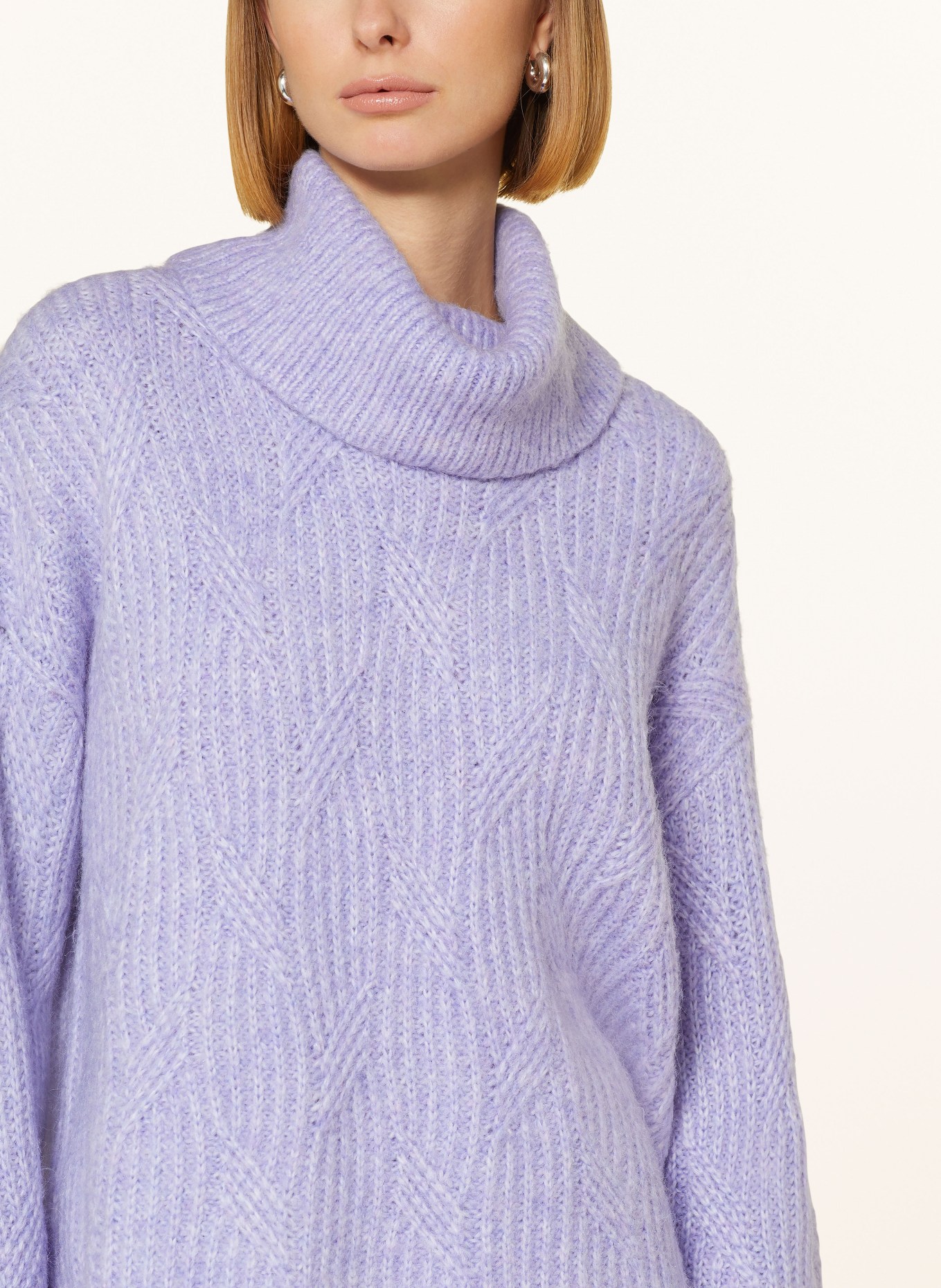 OPUS Turtleneck sweater PAKYA, Color: PURPLE (Image 4)