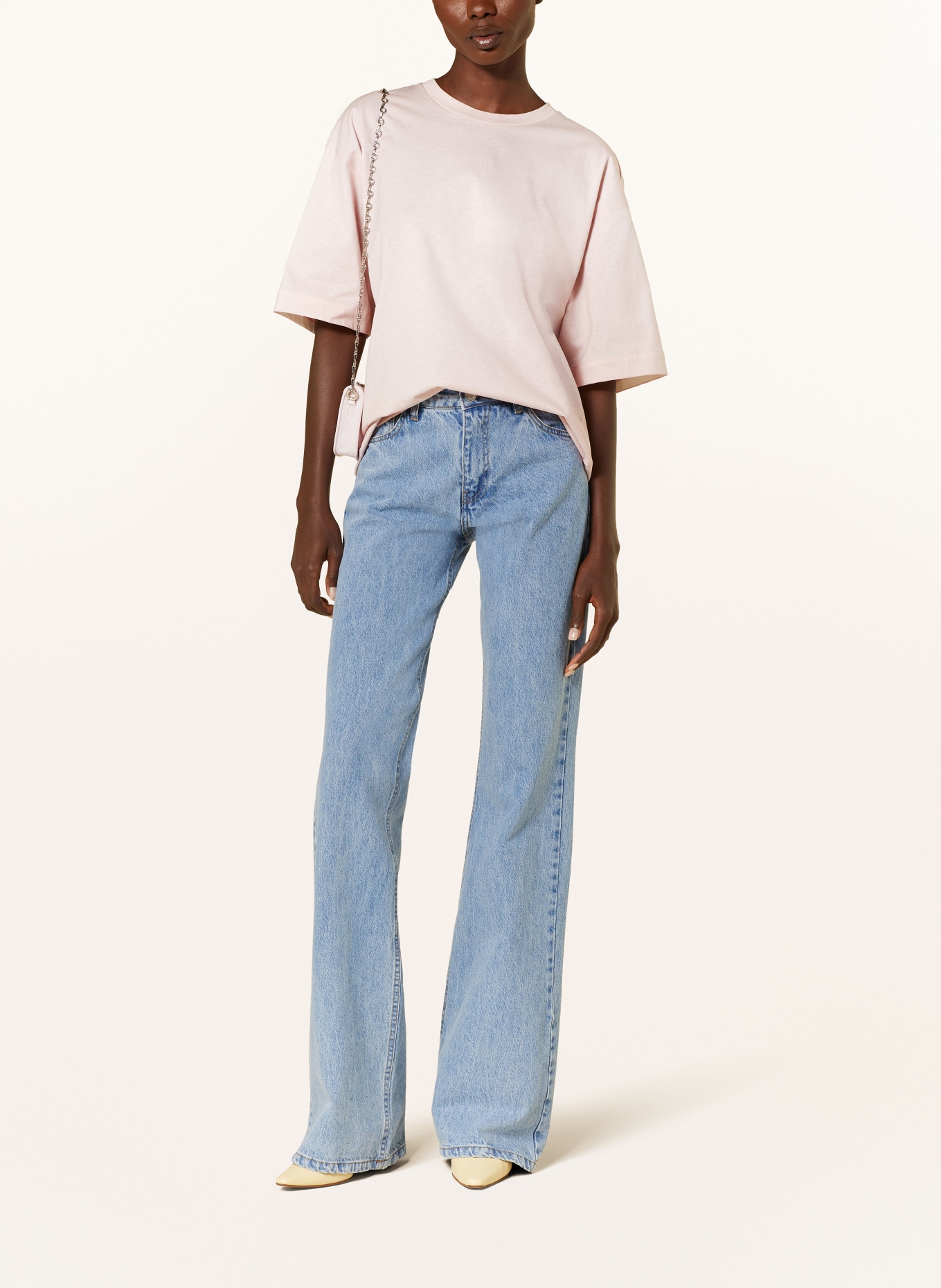 BURBERRY Cropped-Shirt MILLEPOINT, Farbe: ROSA (Bild 2)
