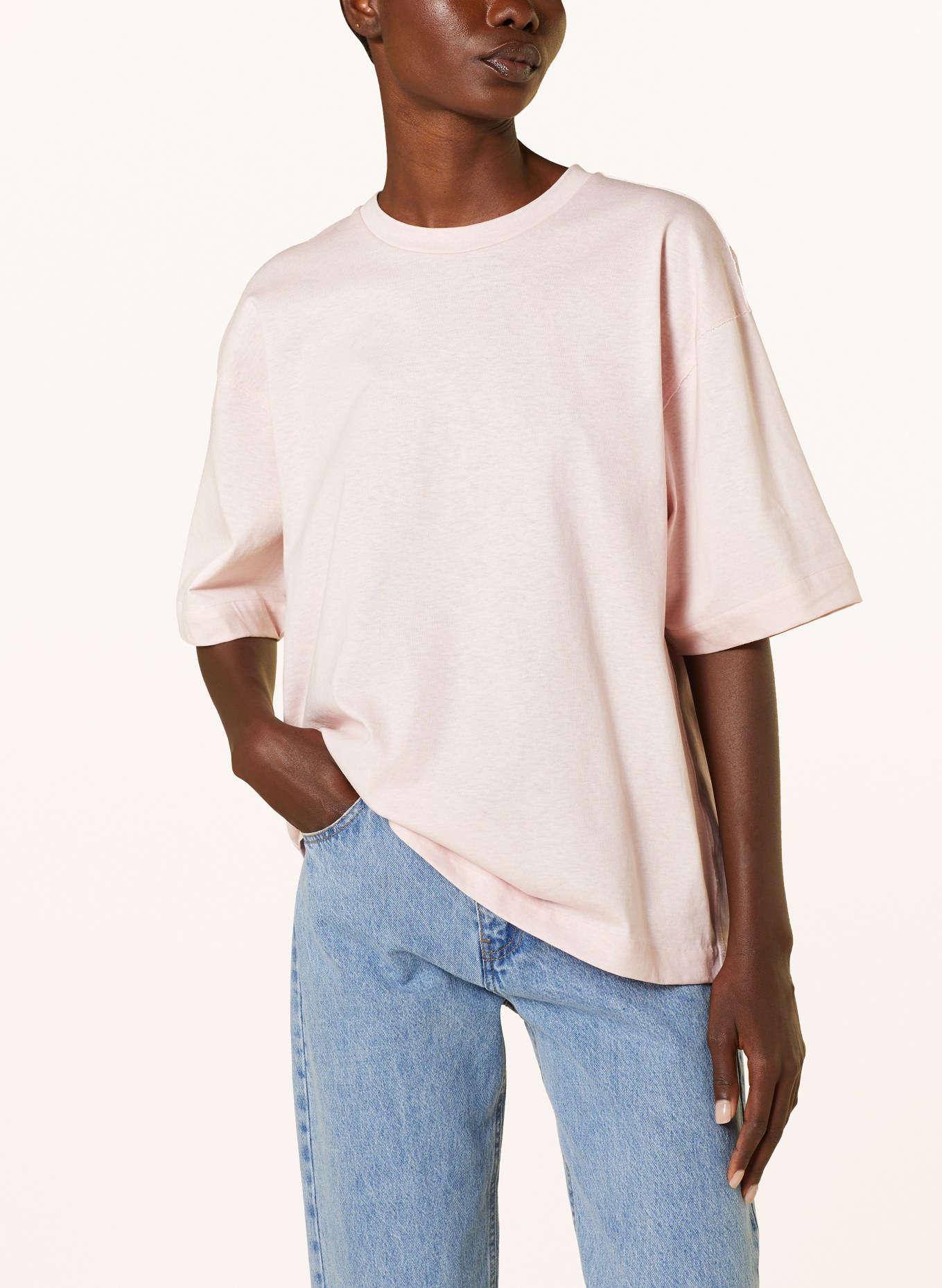 BURBERRY Cropped shirt MILLEPOINT, Color: PINK (Image 4)
