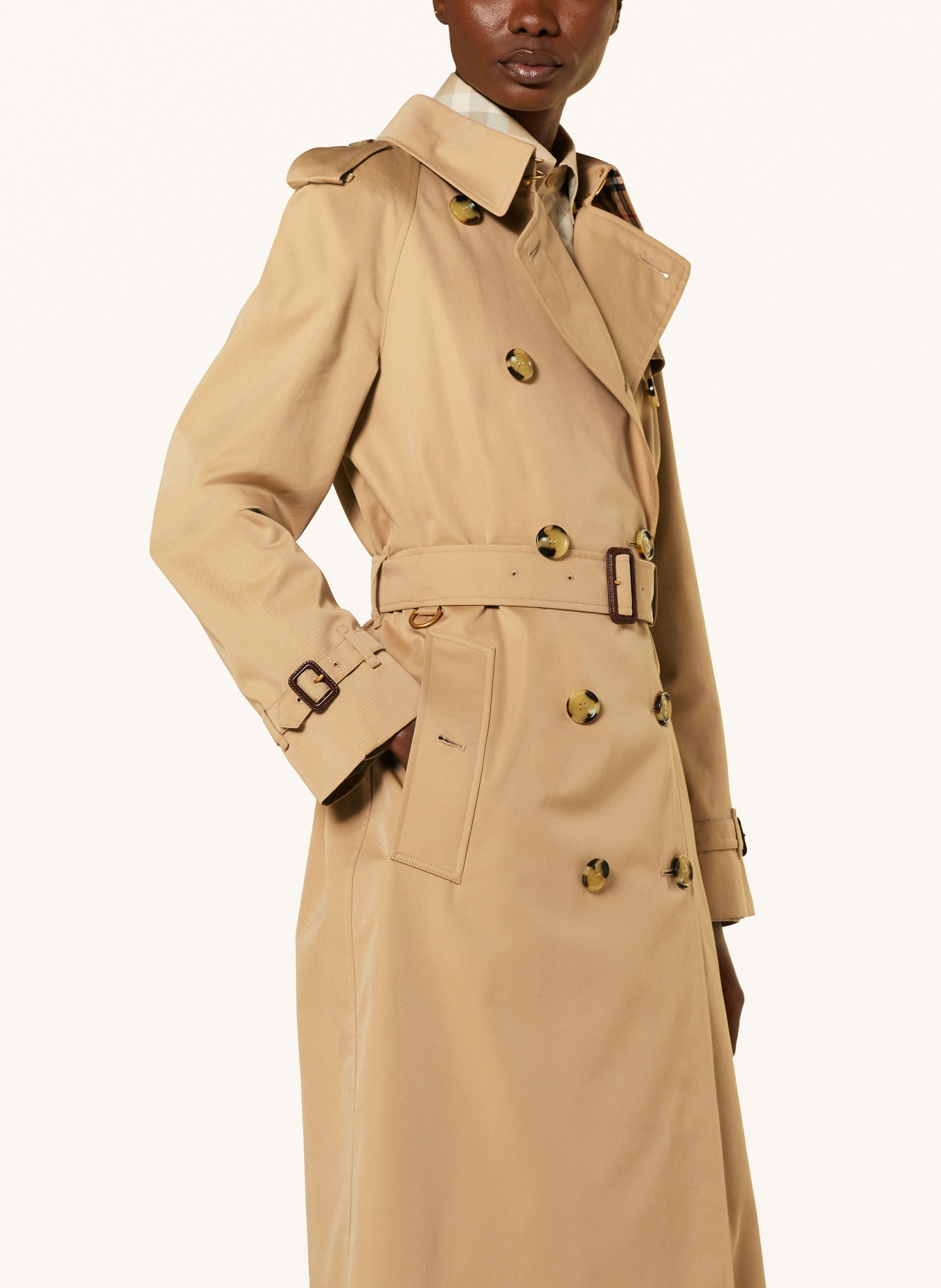 BURBERRY Trench coat WATERLOO, Color: BEIGE (Image 4)