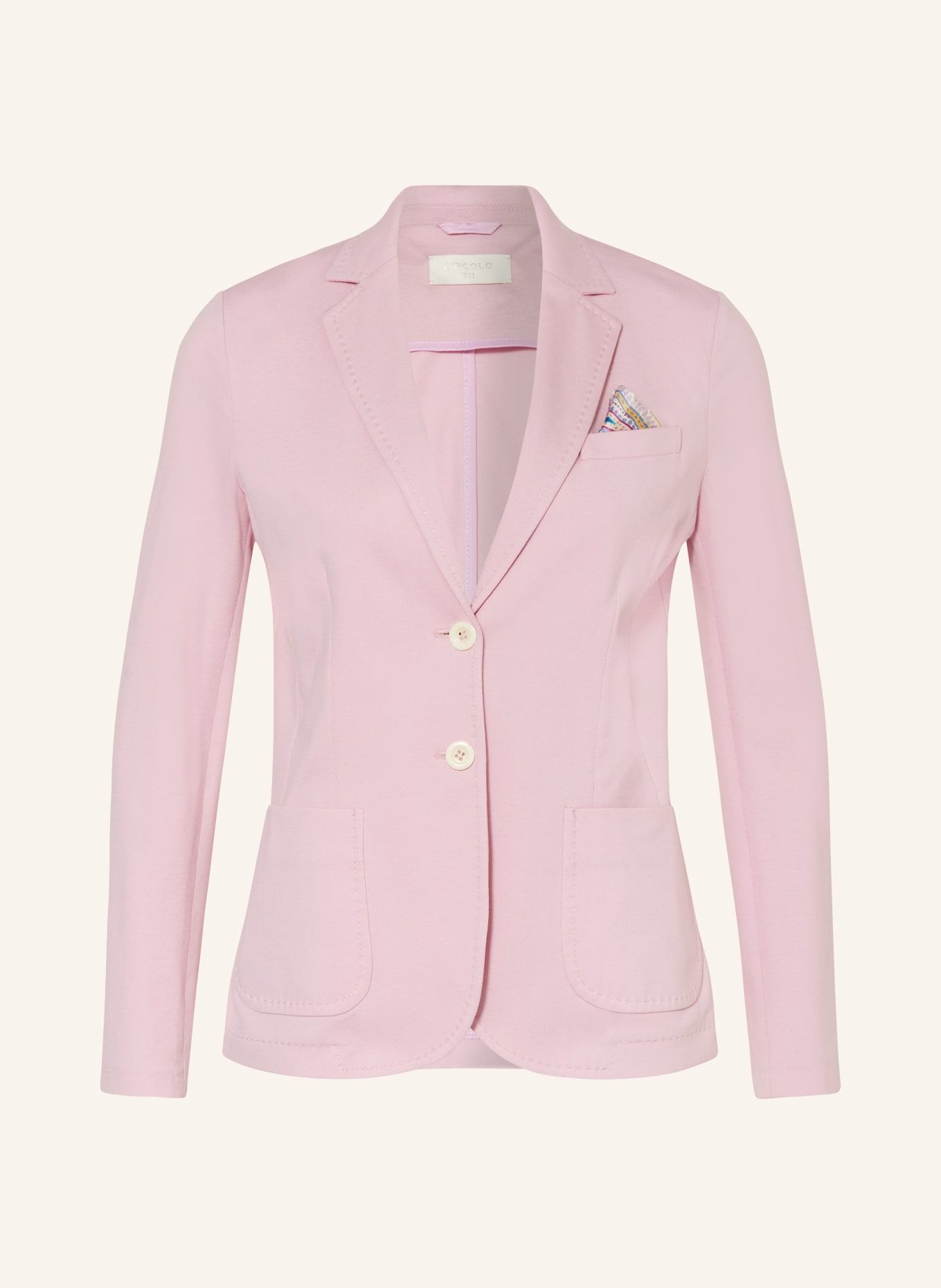 CIRCOLO 1901 Piqué blazer, Color: PINK (Image 1)