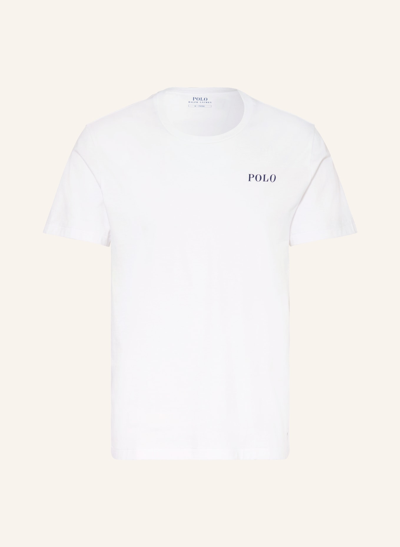 POLO RALPH LAUREN Lounge-Shirt, Farbe: CREME (Bild 1)