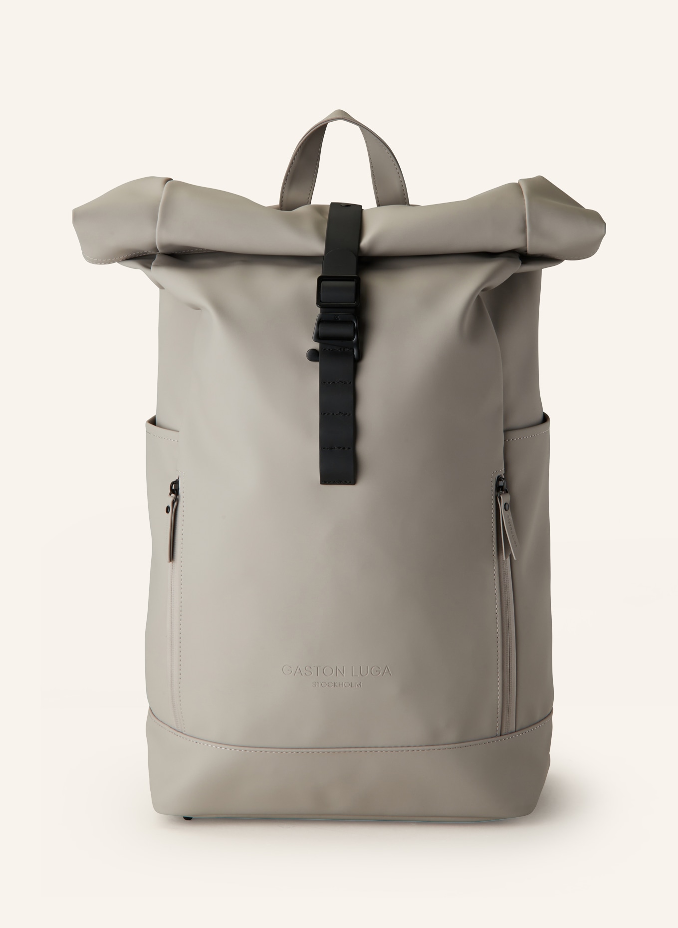 GASTON LUGA Backpack RULLEN 22.5 l with laptop compartment, Color: TAUPE (Image 1)