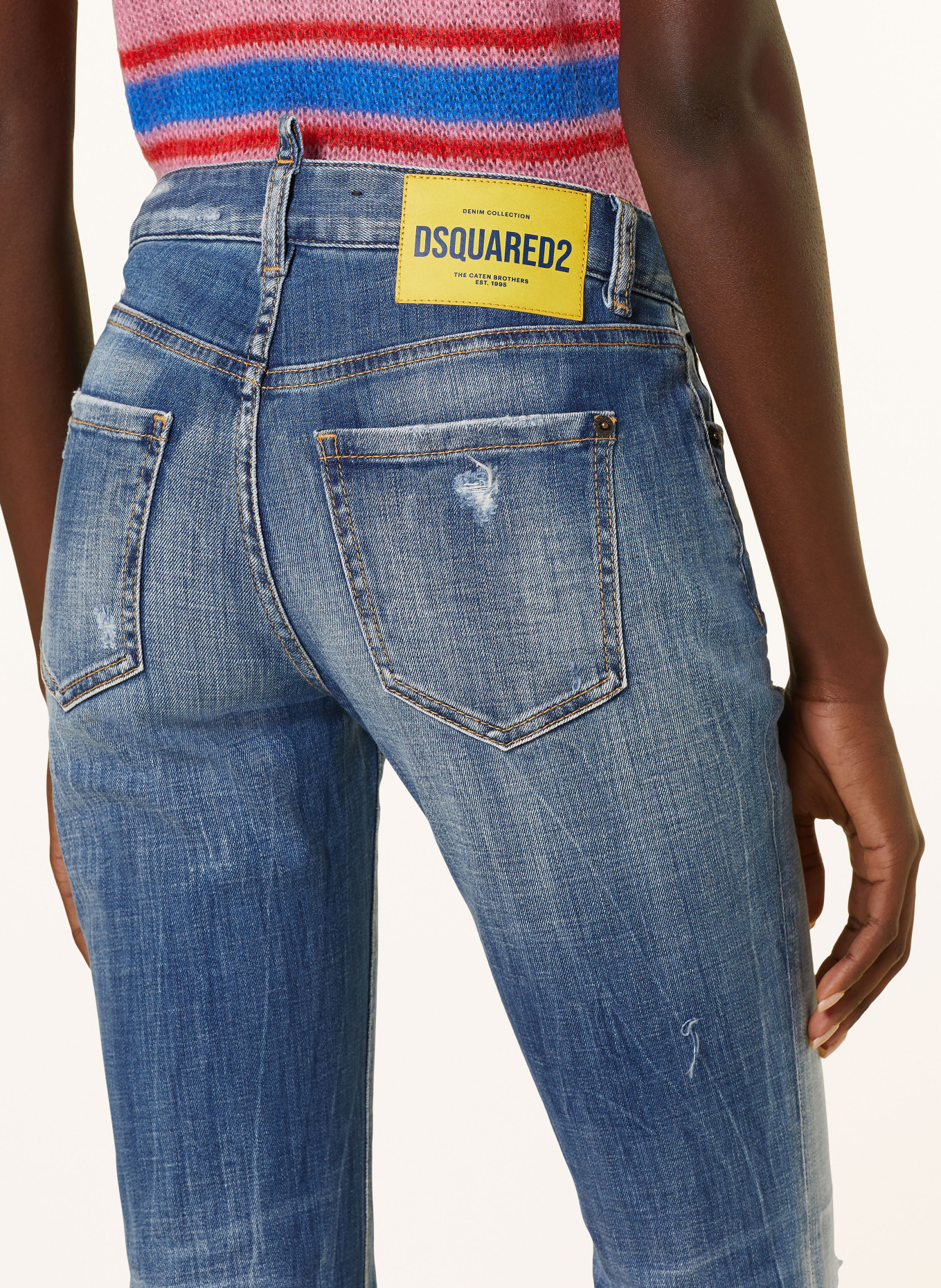 DSQUARED2 Jeans, Color: 470 NAVY BLUE (Image 5)