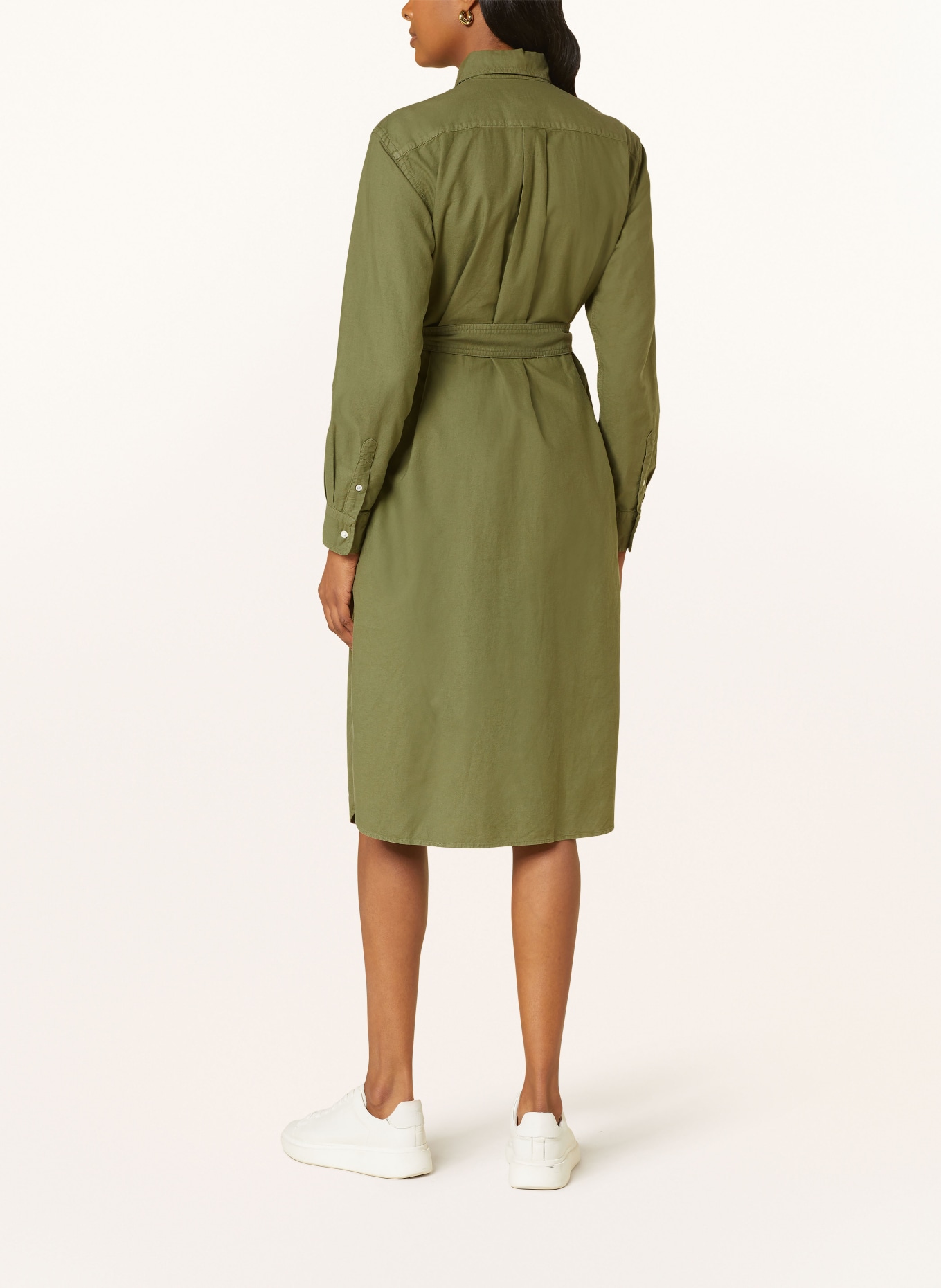POLO RALPH LAUREN Hemdblusenkleid, Farbe: OLIV (Bild 3)