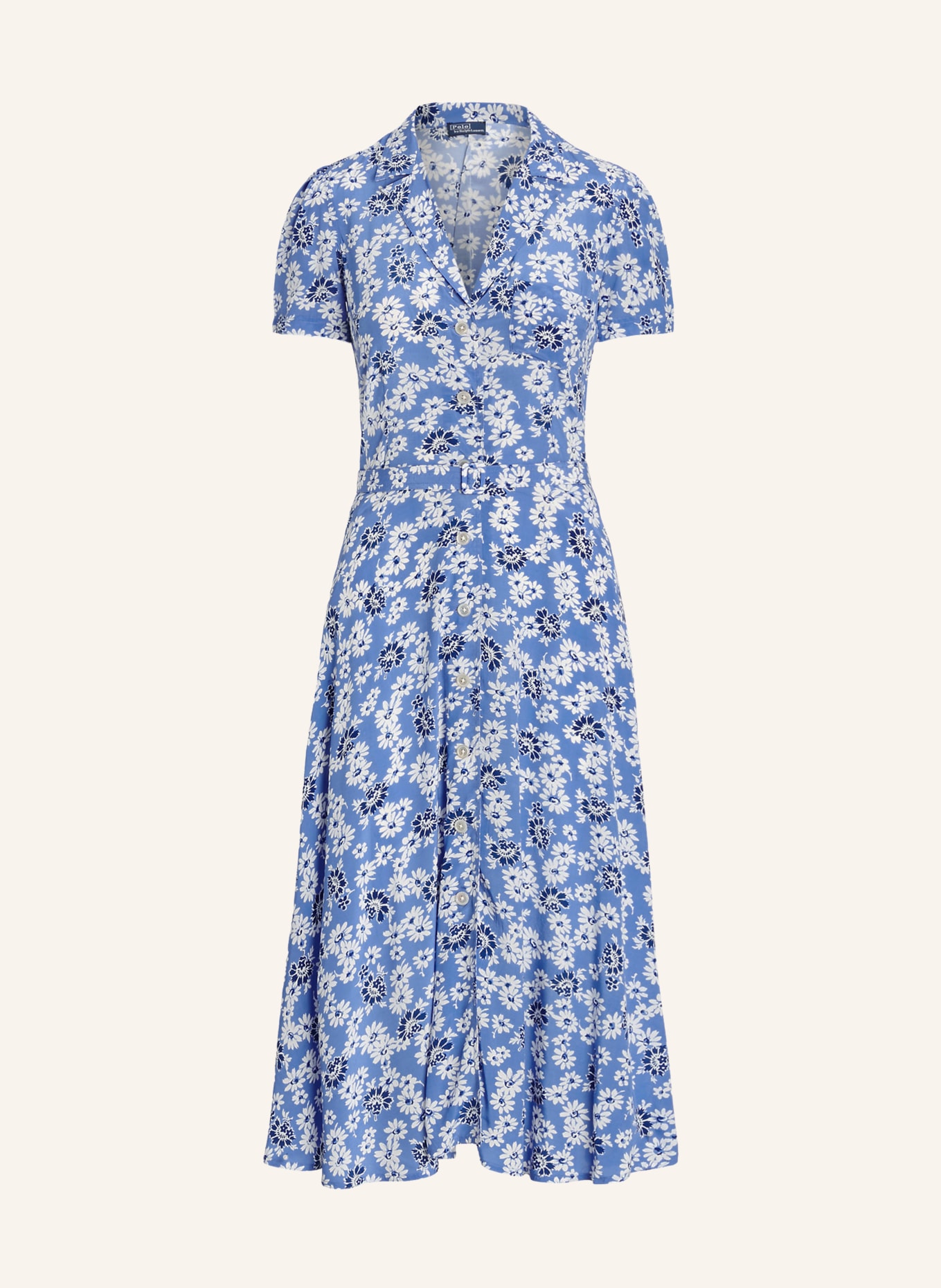 POLO RALPH LAUREN Shirt dress, Color: BLUE/ WHITE/ DARK BLUE (Image 1)