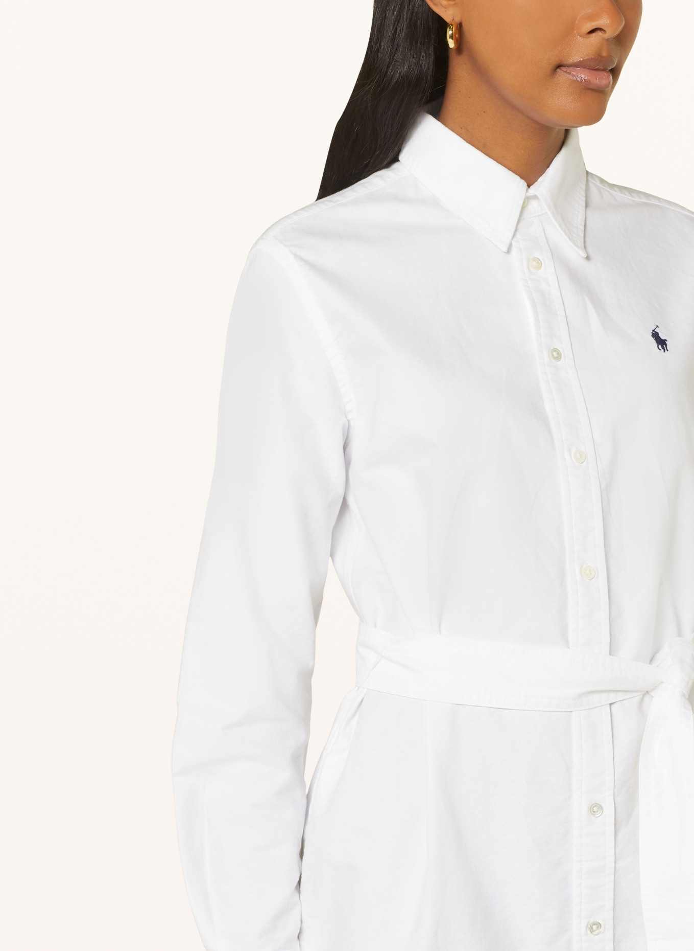 POLO RALPH LAUREN Shirt dress, Color: WHITE (Image 4)