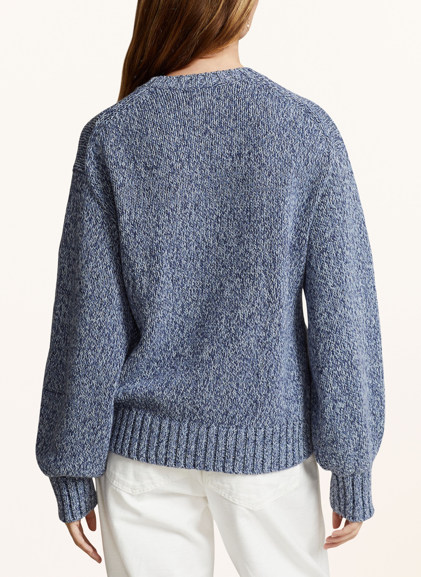 POLO RALPH LAUREN Sweater, Color: BLUE/ LIGHT BLUE/ WHITE (Image 3)
